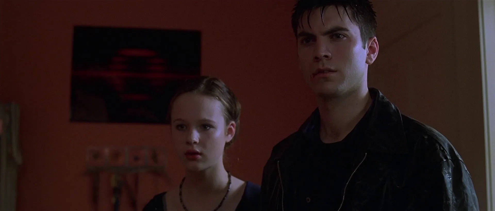 Thora Birch and Wes Bentley in American Beauty (1999)
