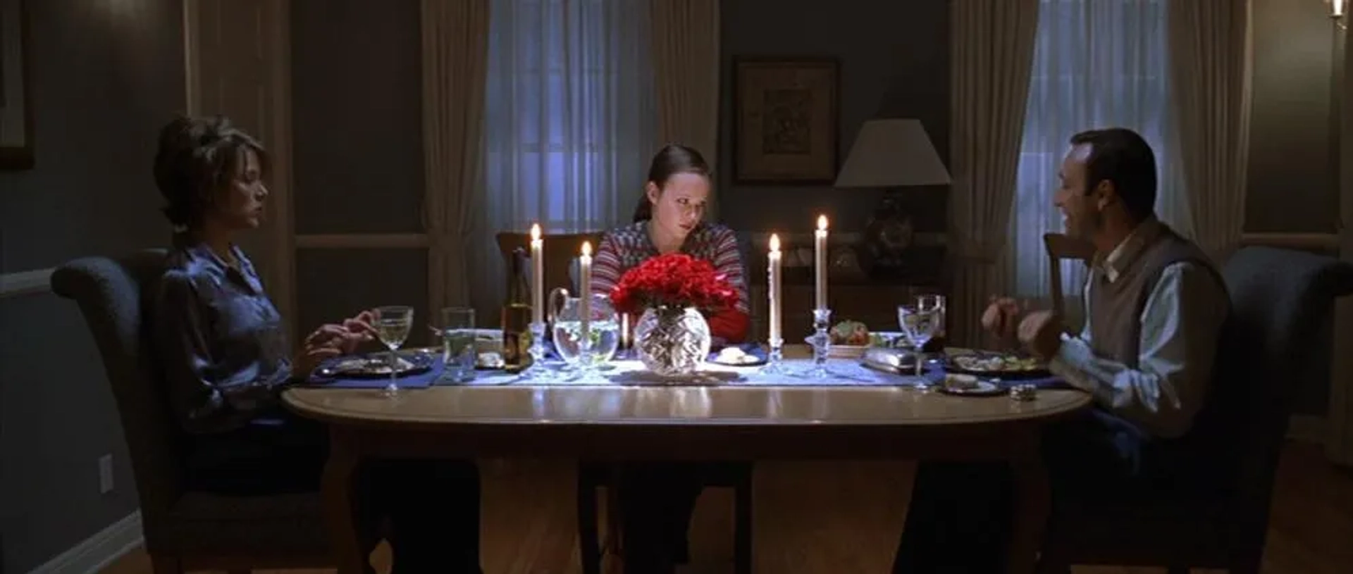 Kevin Spacey, Thora Birch, and Annette Bening in American Beauty (1999)