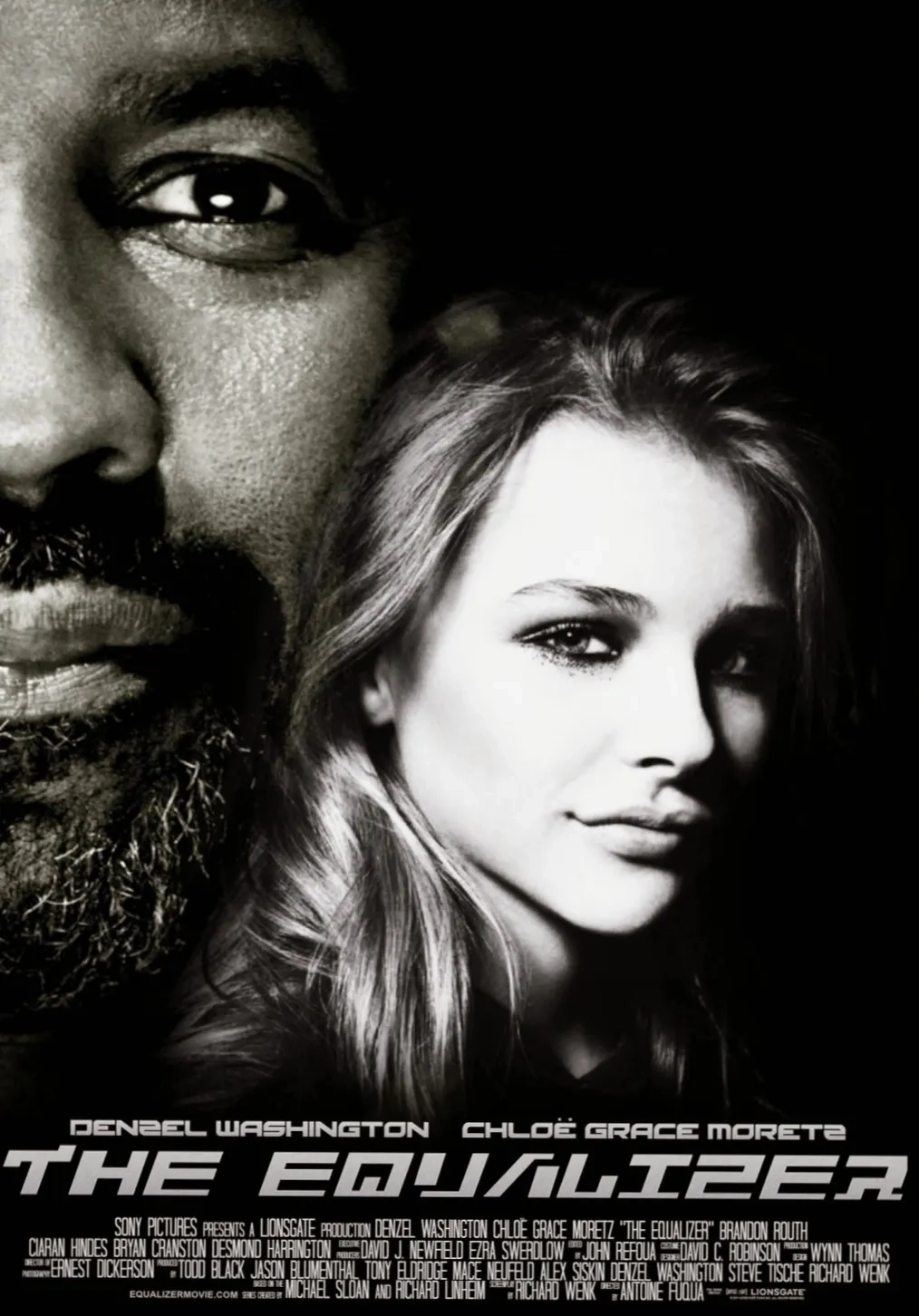 Denzel Washington and Chloë Grace Moretz in The Equalizer (2014)