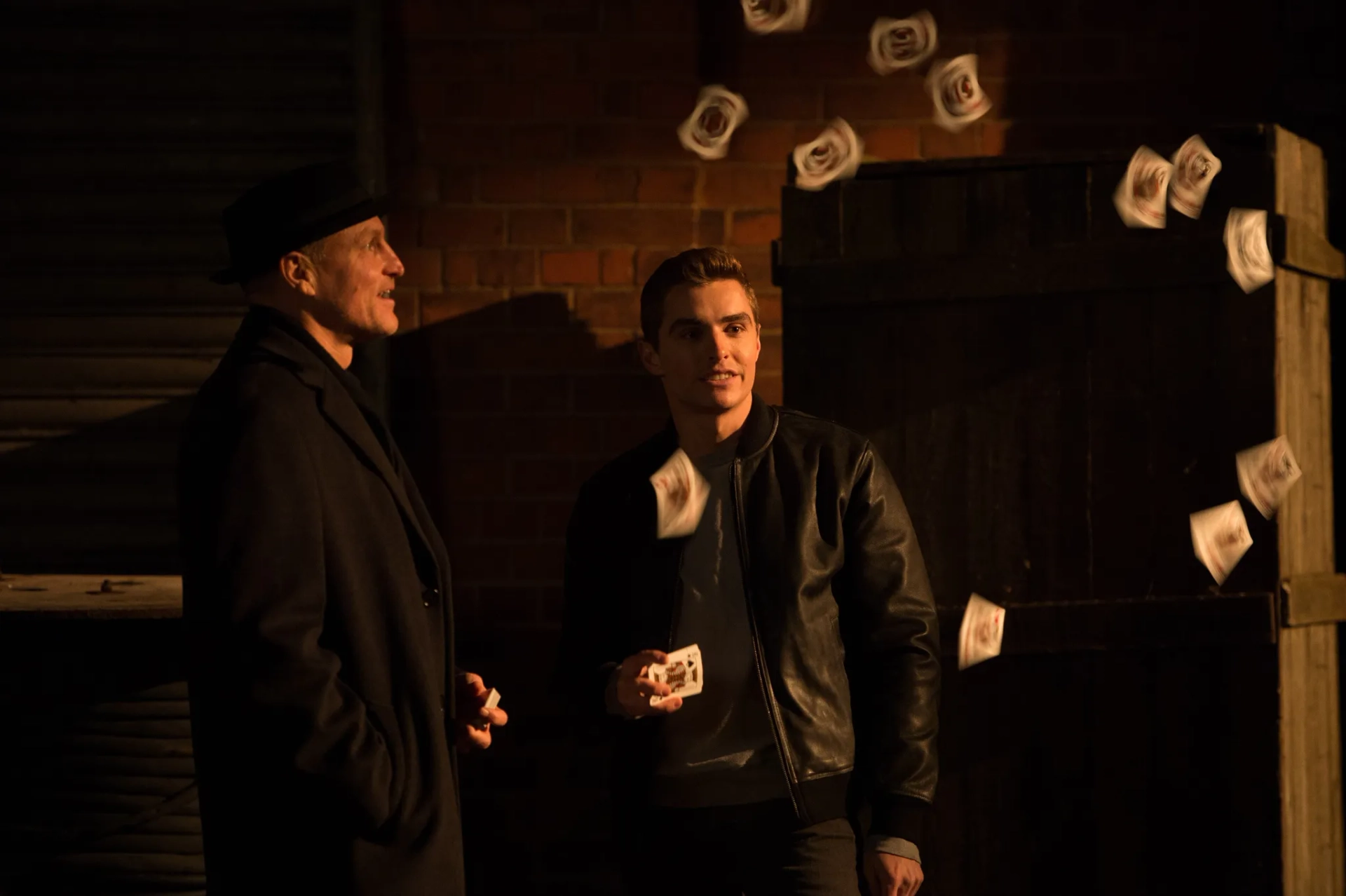 Woody Harrelson and Dave Franco in Now You See Me 2 (2016)