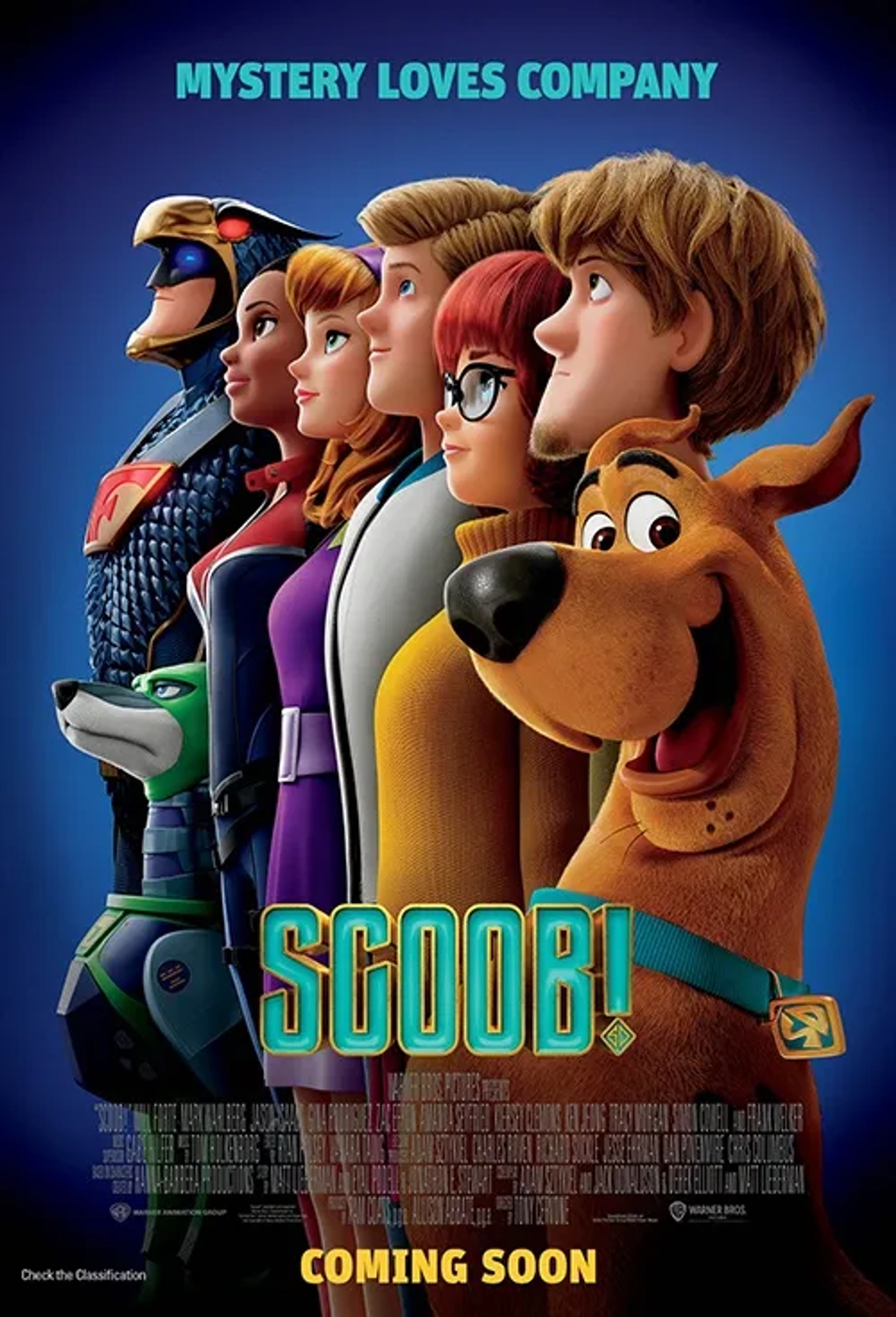 Mark Wahlberg, Will Forte, Ken Jeong, Frank Welker, Amanda Seyfried, Zac Efron, Gina Rodriguez, and Kiersey Clemons in Scoob! (2020)