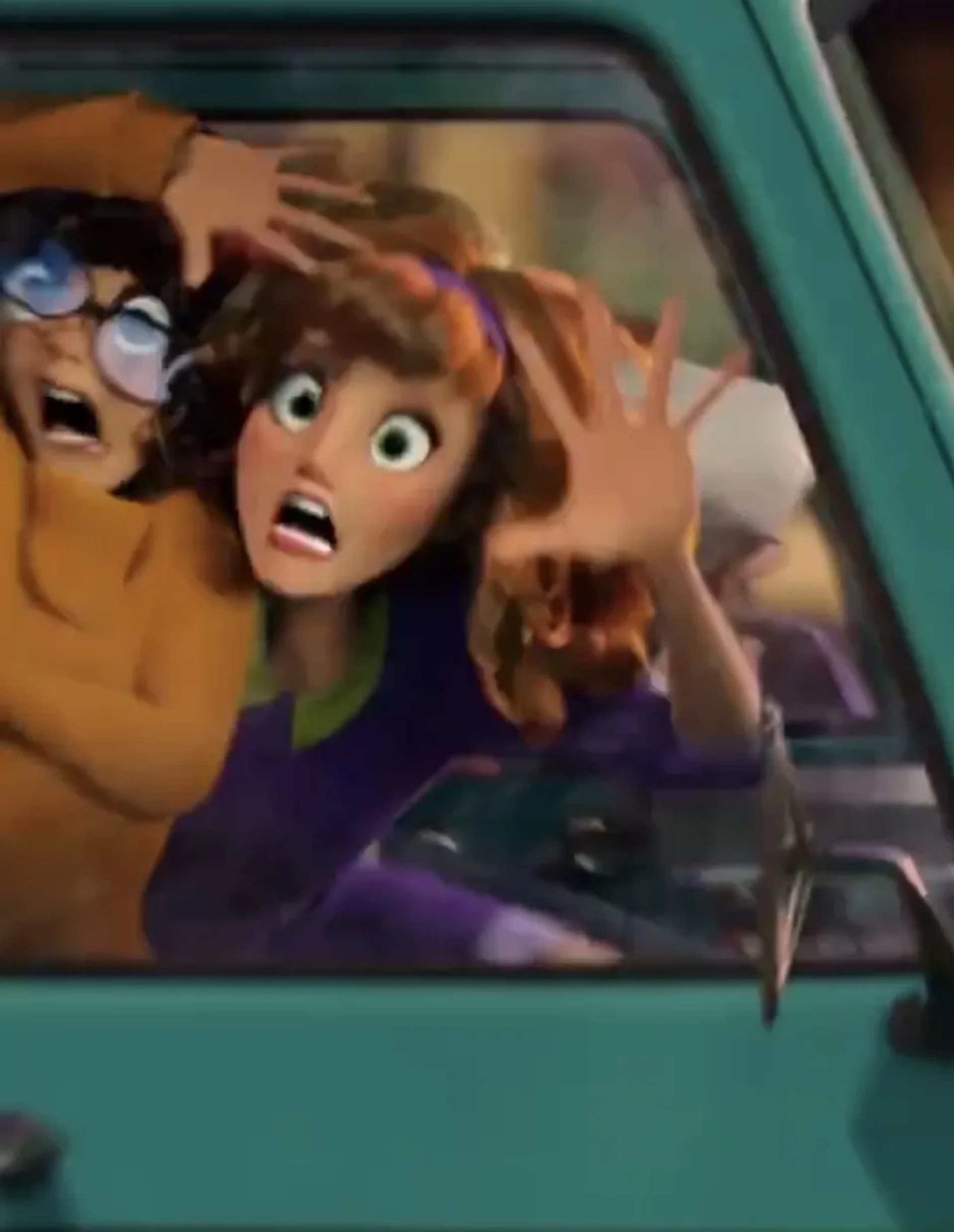 Amanda Seyfried, Zac Efron, and Gina Rodriguez in Scoob! (2020)