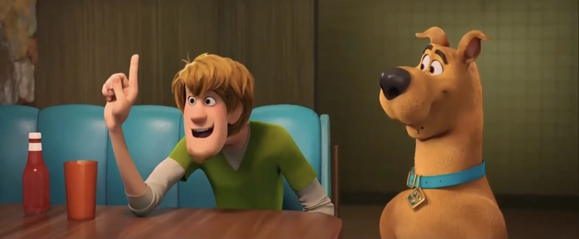 Will Forte and Frank Welker in Scoob! (2020)