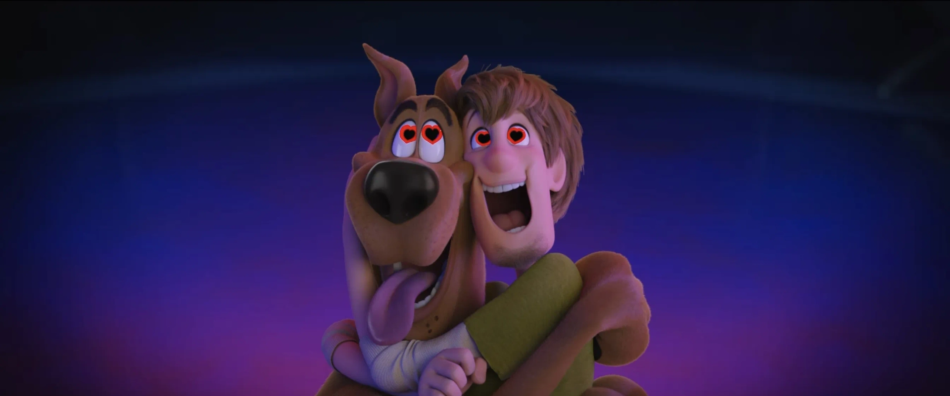 Will Forte and Frank Welker in Scoob! (2020)