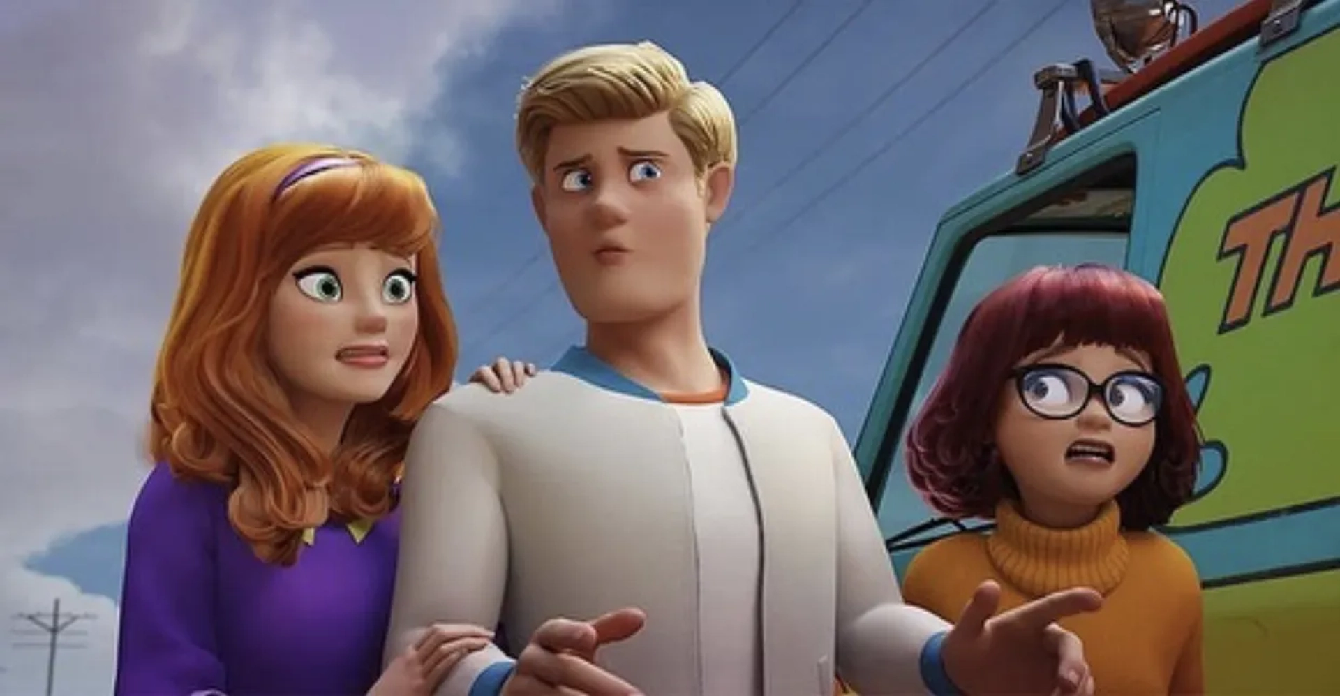 Amanda Seyfried, Zac Efron, and Gina Rodriguez in Scoob! (2020)