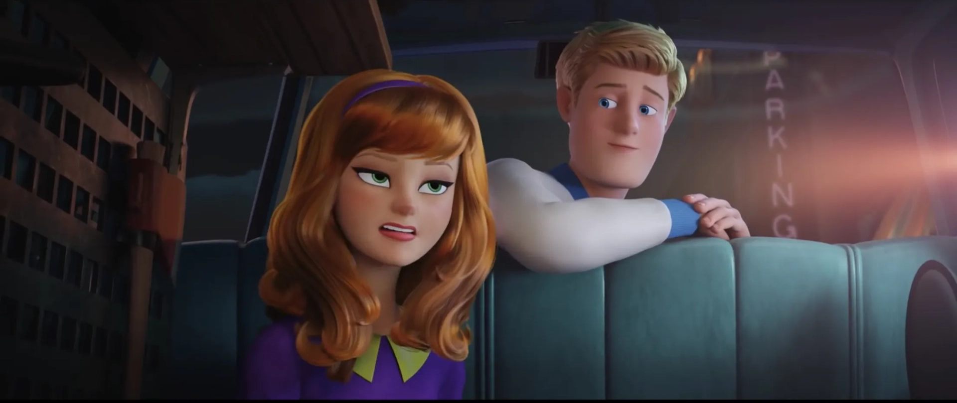 Amanda Seyfried and Zac Efron in Scoob! (2020)