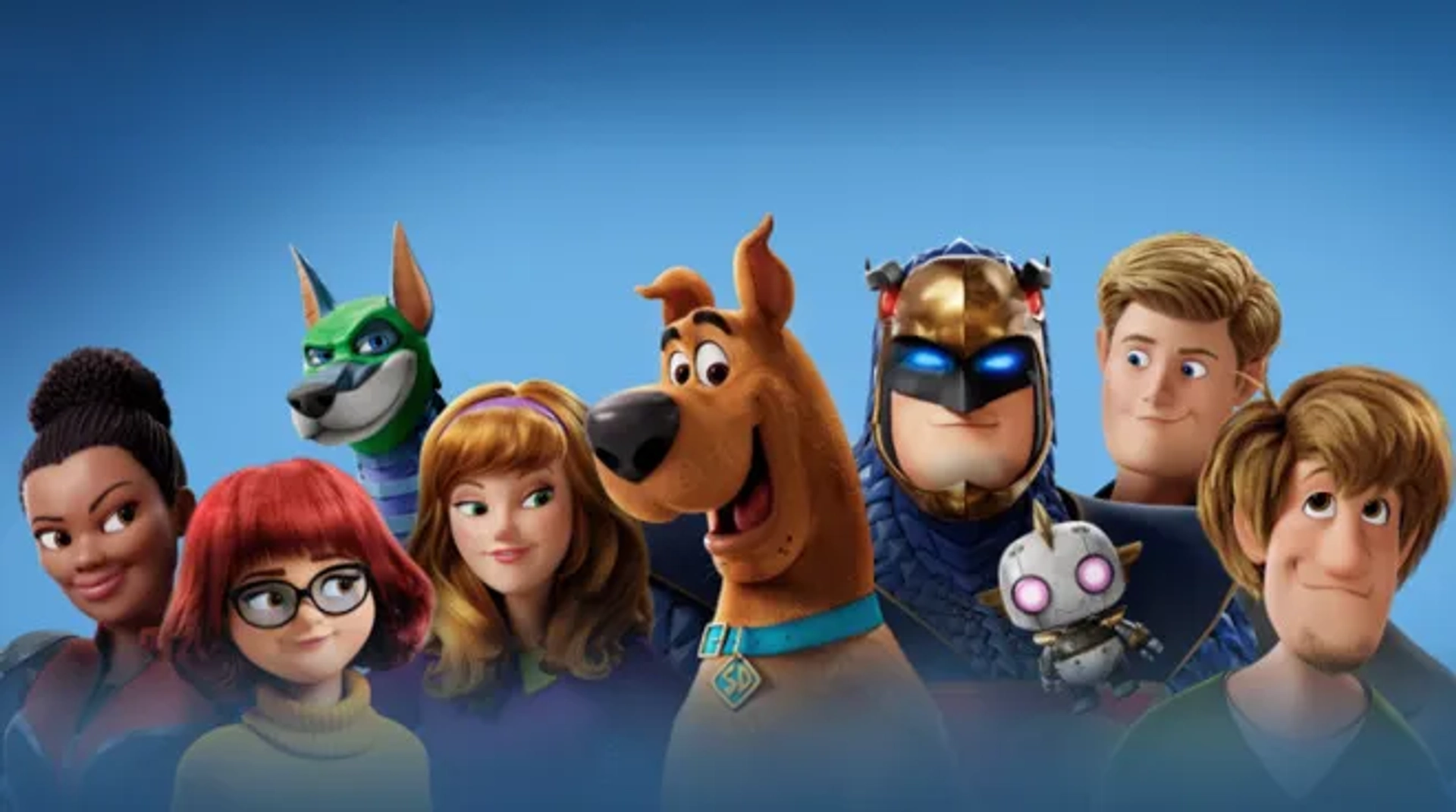 Mark Wahlberg, Will Forte, Ken Jeong, Frank Welker, Amanda Seyfried, Zac Efron, Gina Rodriguez, and Kiersey Clemons in Scoob! (2020)