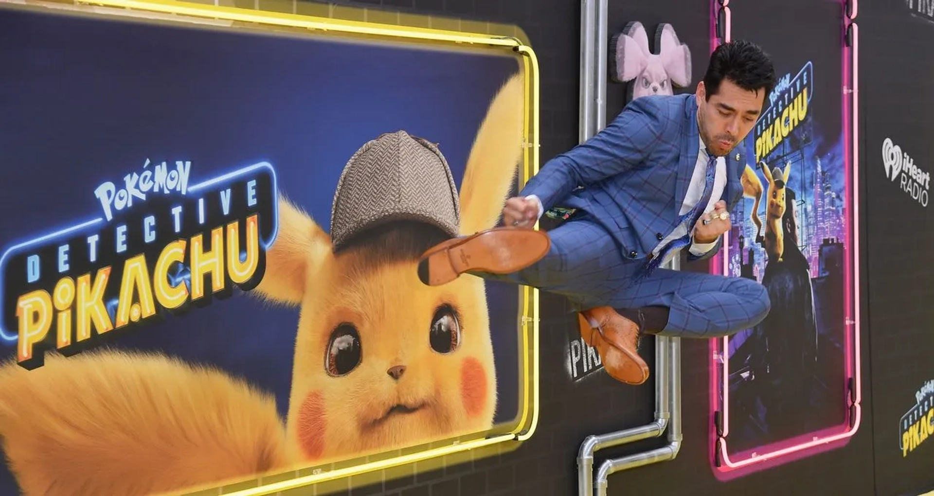 Omar Chaparro at an event for Pokémon: Detective Pikachu (2019)