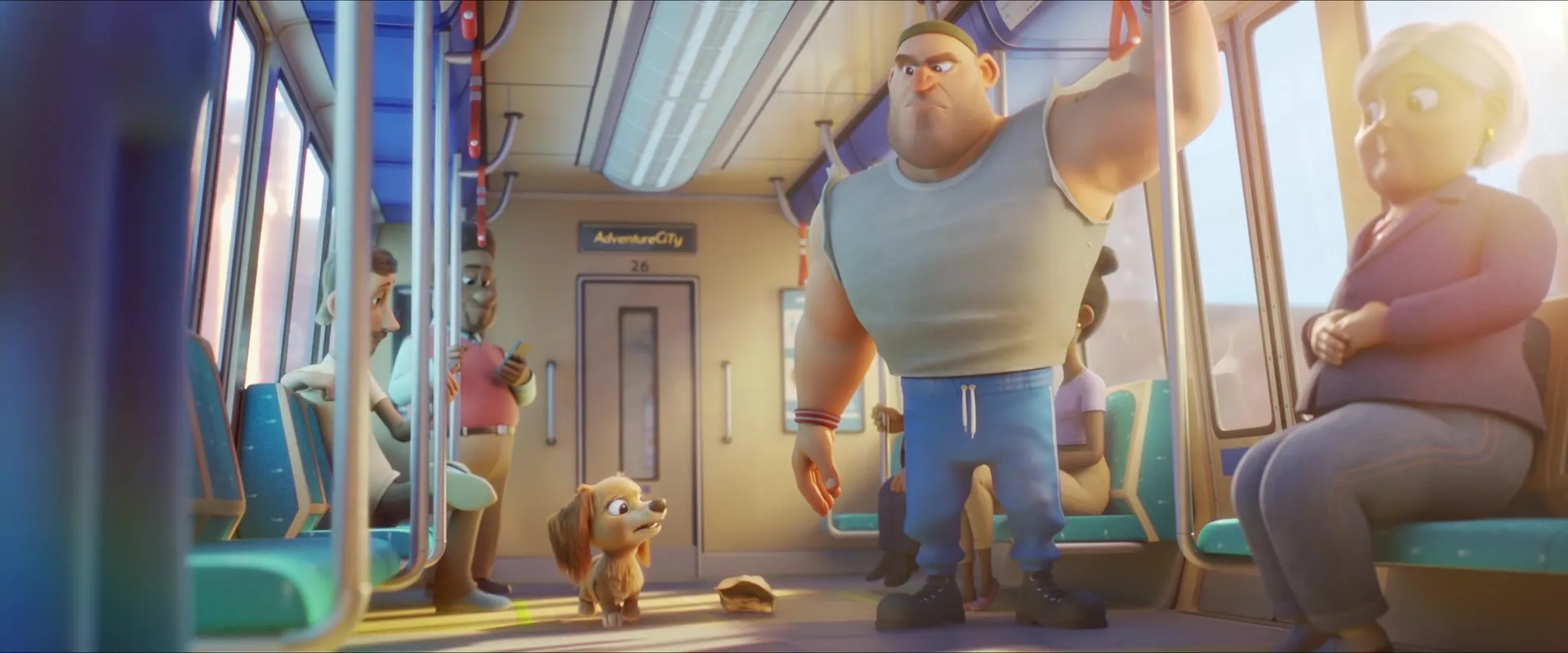 Paul Braunstein and Marsai Martin in PAW Patrol: The Movie (2021)