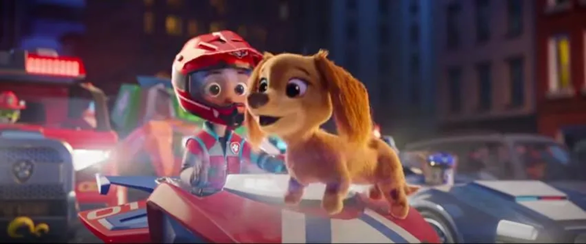 Will Brisbin, Marsai Martin, Iain Armitage, Callum Shoniker, and Kingsley Marshall in PAW Patrol: The Movie (2021)