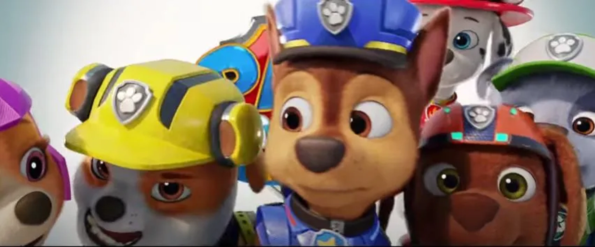 Lilly Noelle Bartlam, Iain Armitage, Keegan Hedley, Callum Shoniker, Kingsley Marshall, and Shayle Simons in PAW Patrol: The Movie (2021)