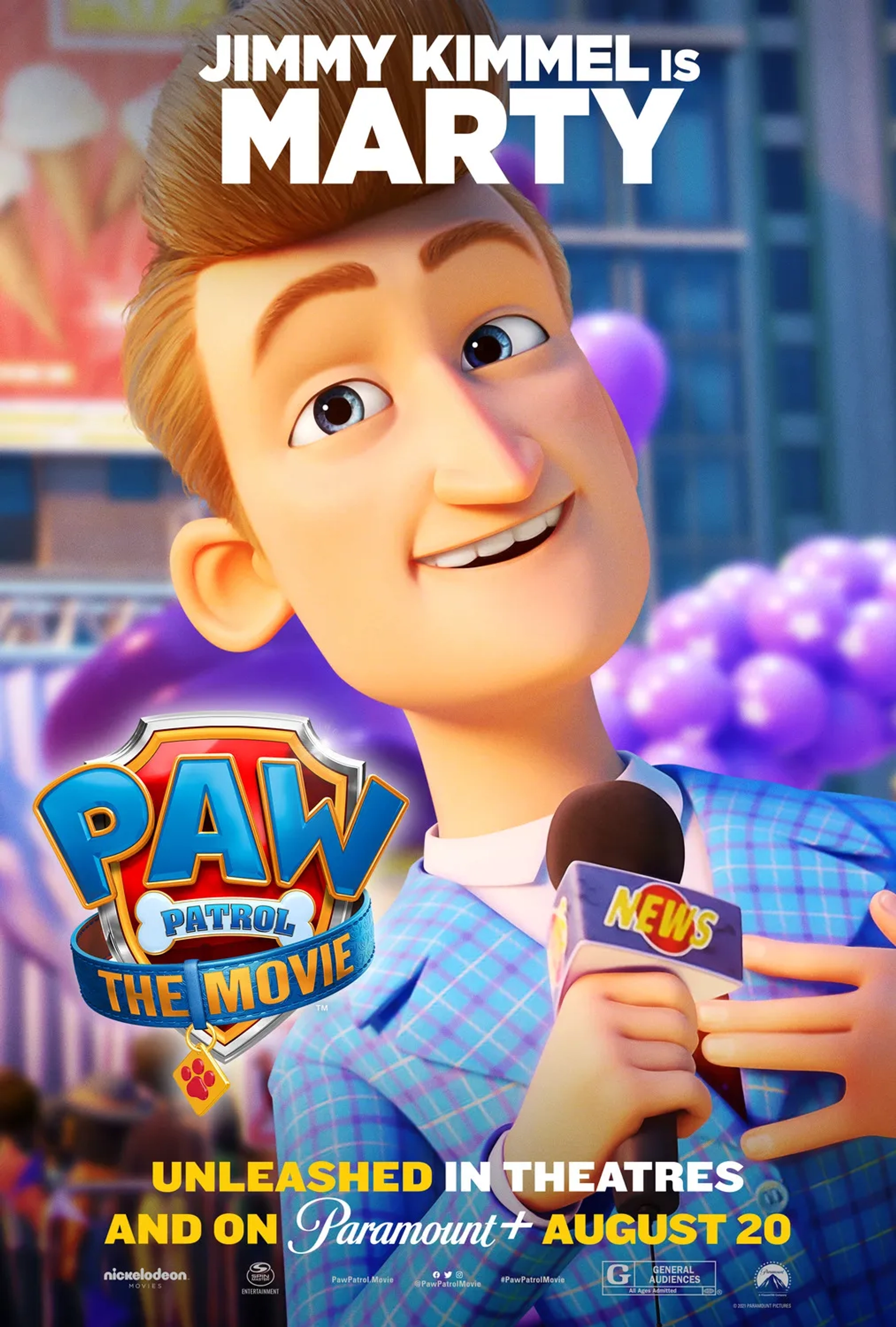 Jimmy Kimmel in PAW Patrol: The Movie (2021)