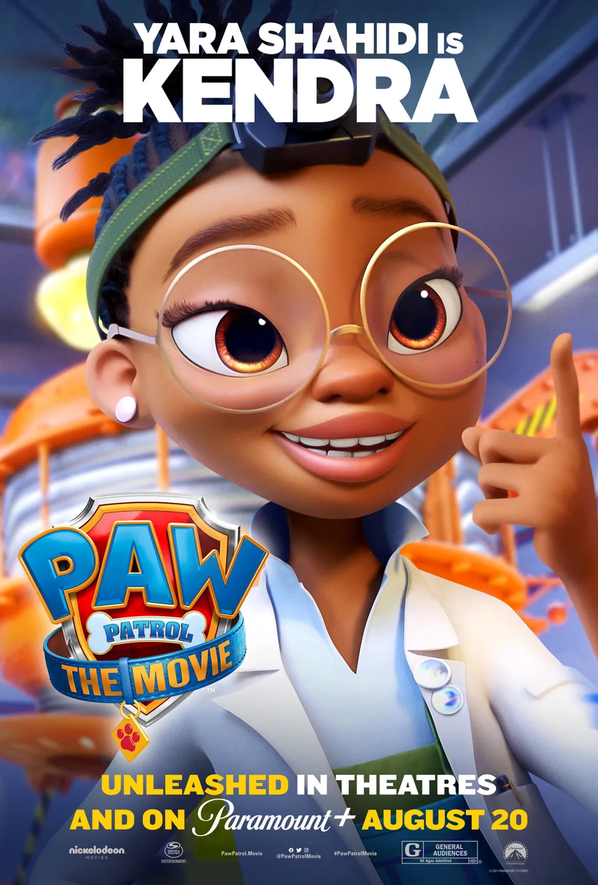 Yara Shahidi in PAW Patrol: The Movie (2021)