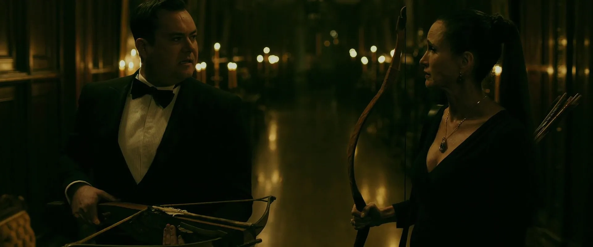 Andie MacDowell and Kristian Bruun in Ready or Not (2019)