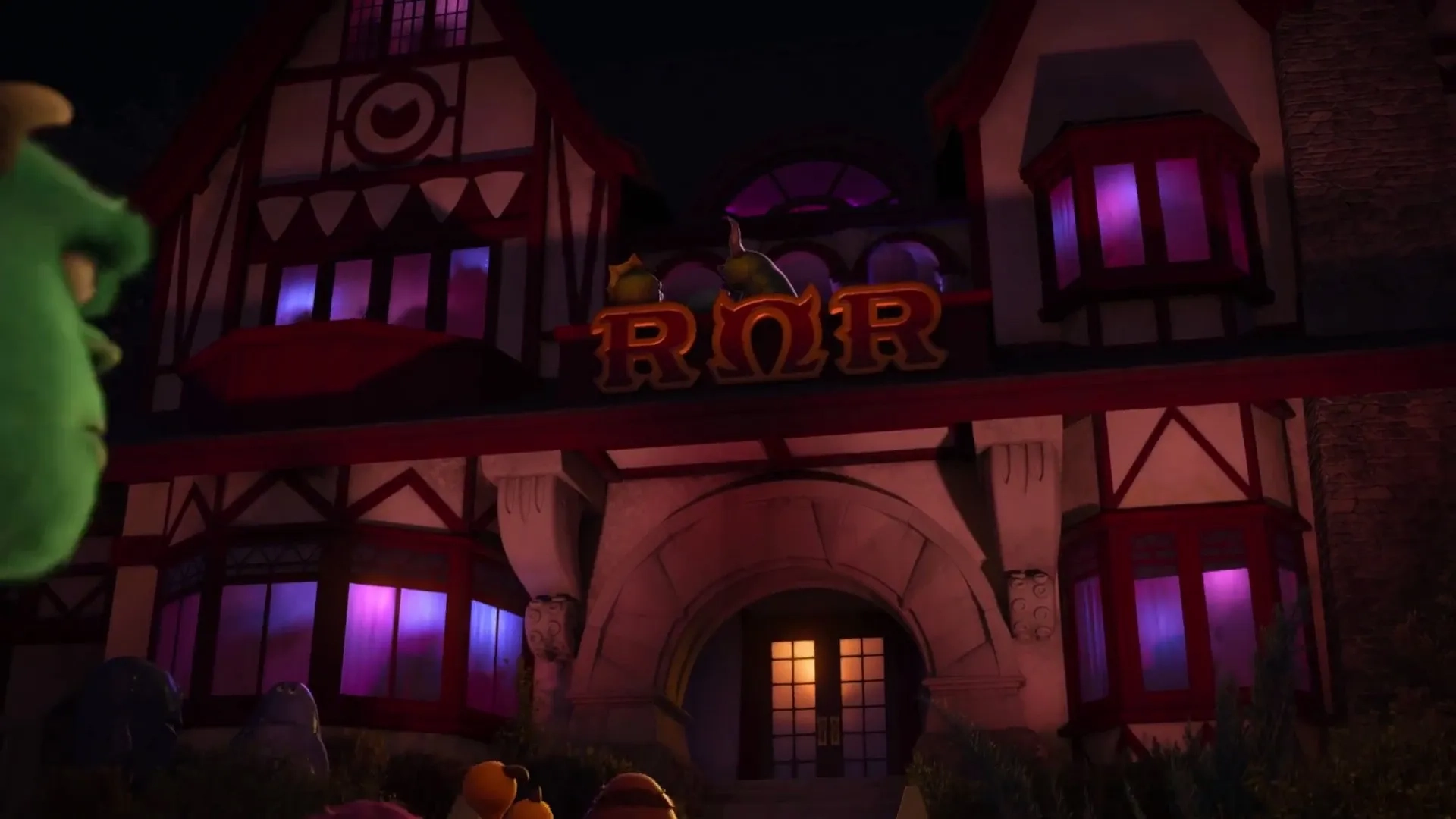 John Goodman, David Foley, Sean Hayes, Charlie Day, and Joel Murray in Monsters University (2013)