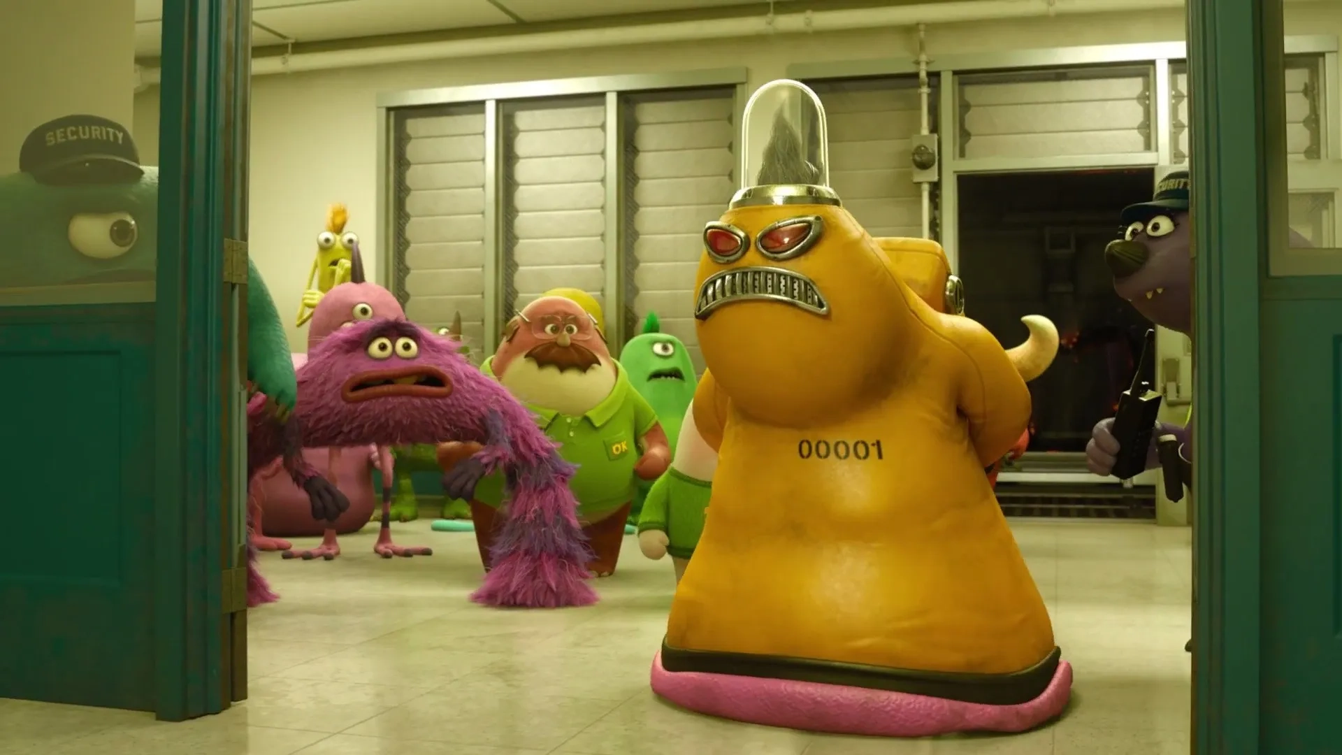 Charlie Day, Joel Murray, and Bob Peterson in Monsters University (2013)