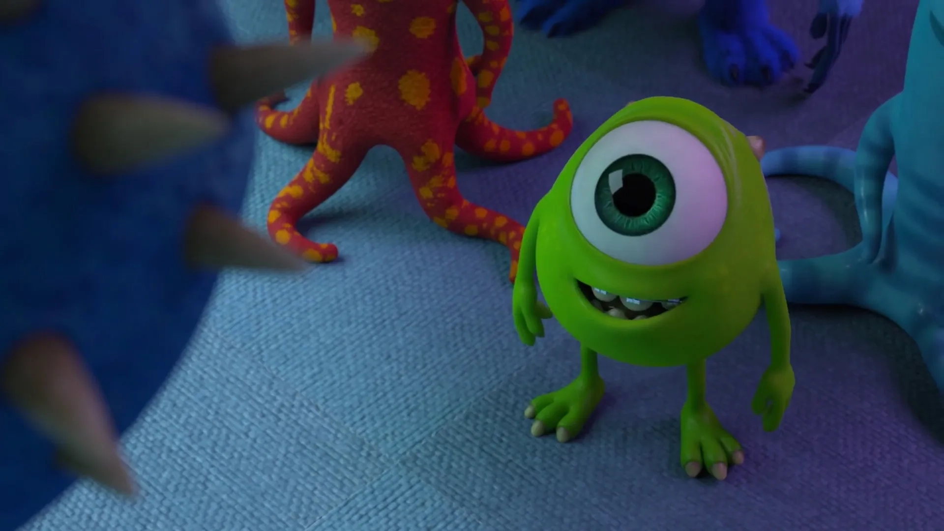 John Krasinski and Noah Johnston in Monsters University (2013)