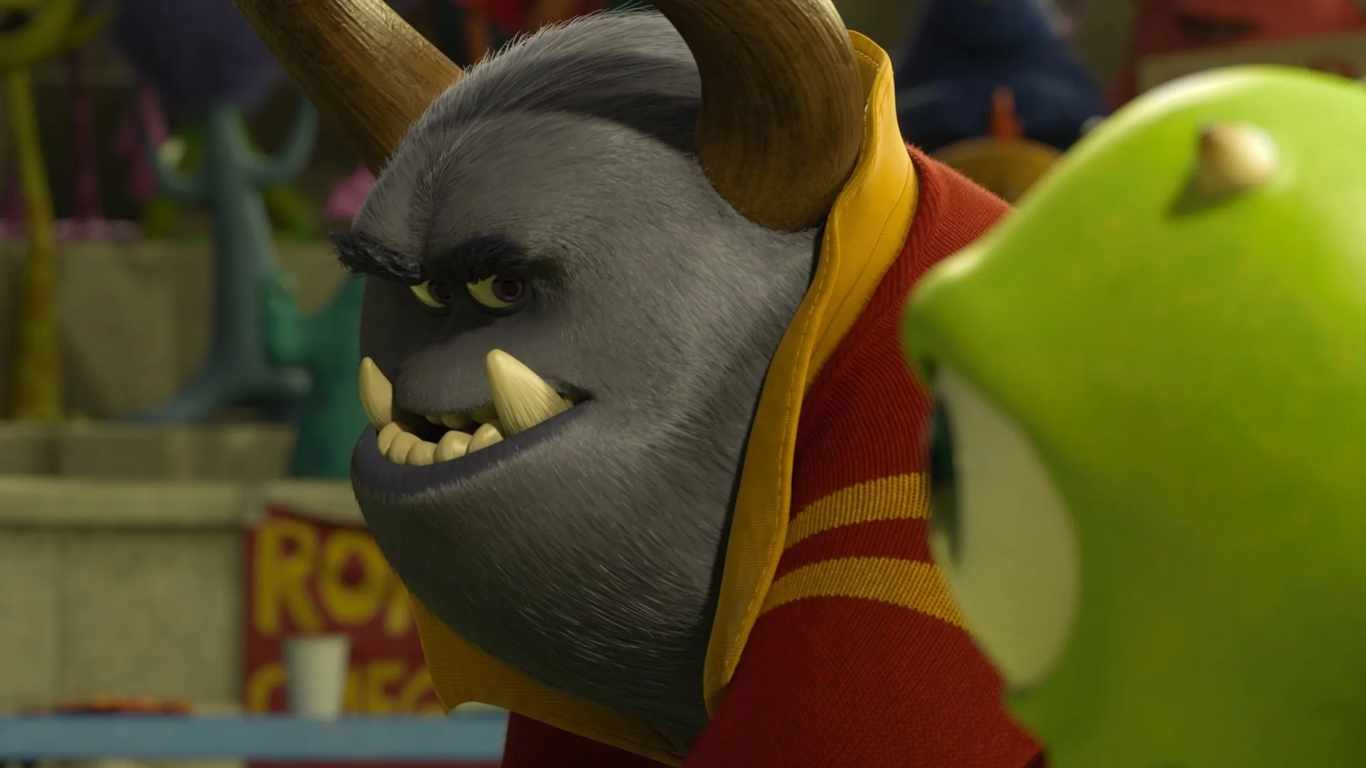 Billy Crystal and Nathan Fillion in Monsters University (2013)