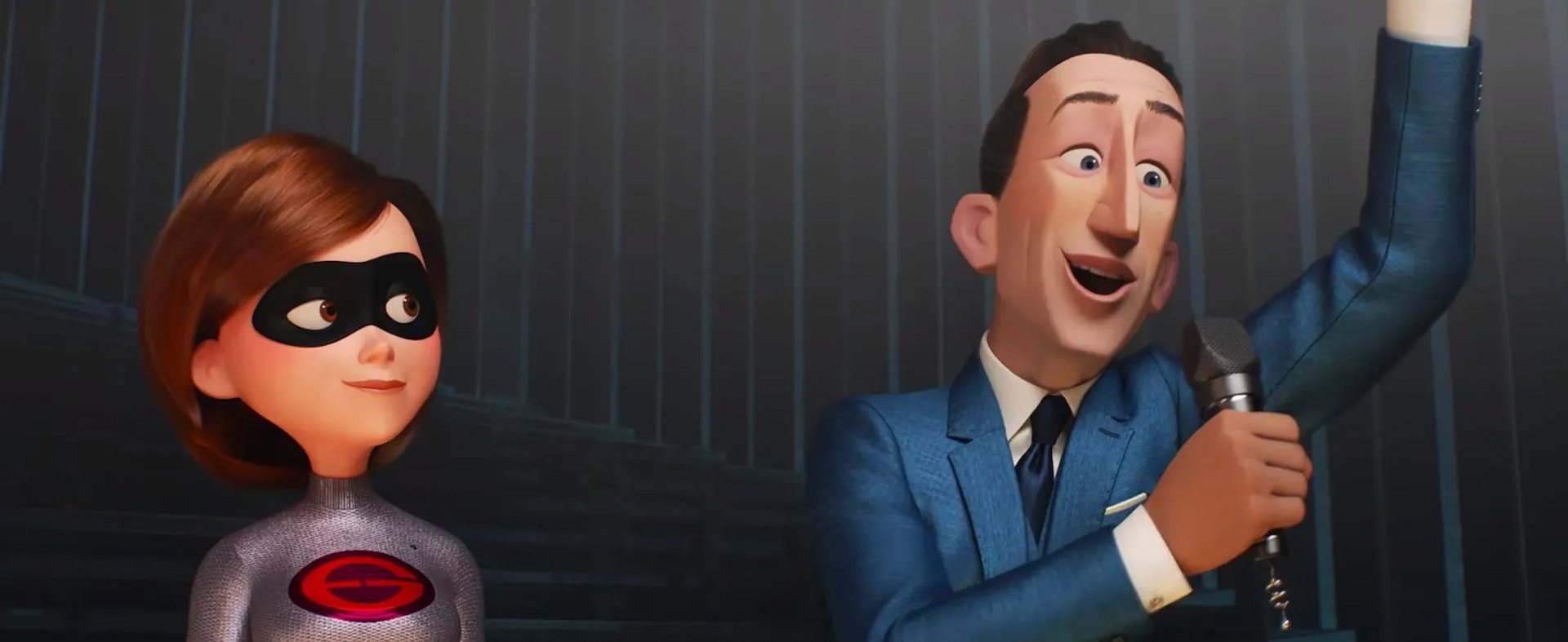 Holly Hunter and Bob Odenkirk in Incredibles 2 (2018)