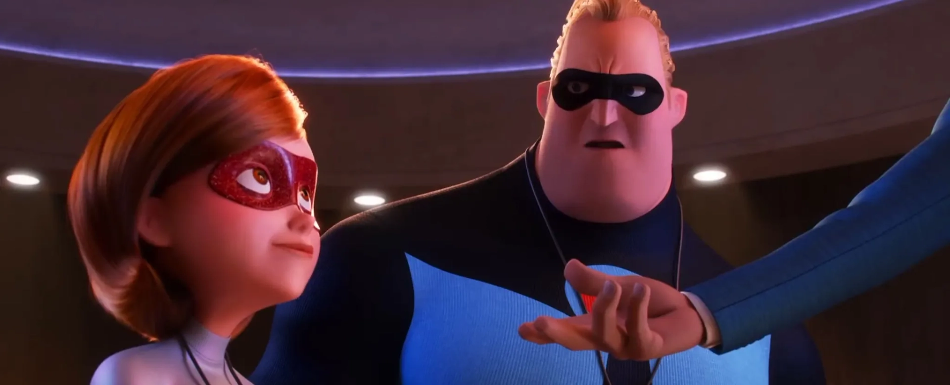 Holly Hunter and Craig T. Nelson in Incredibles 2 (2018)