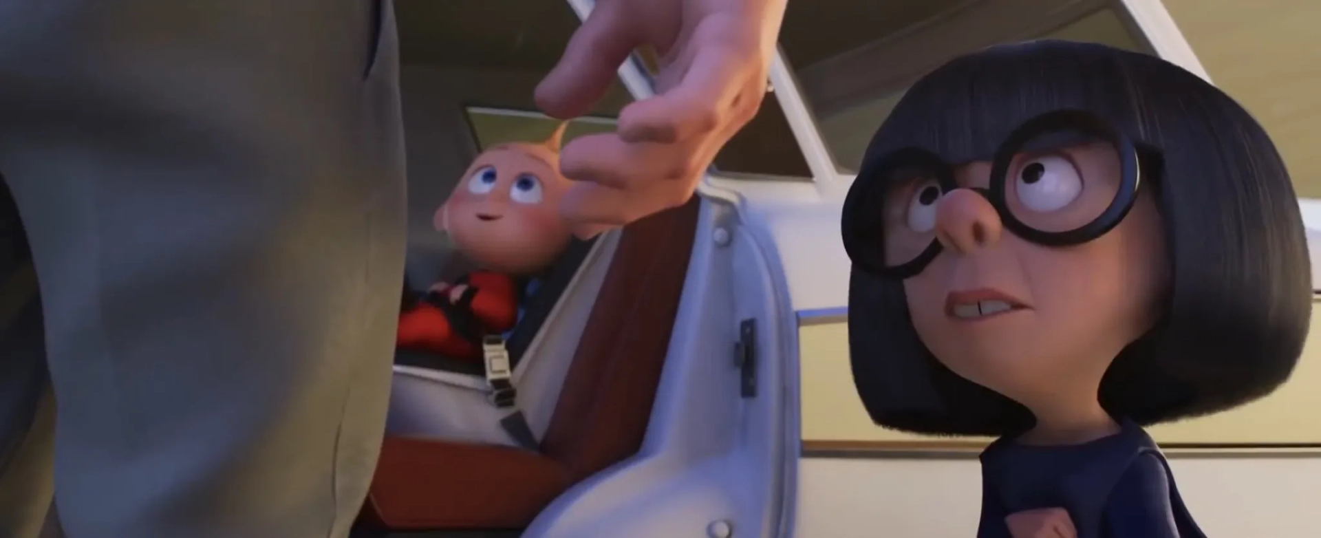 Craig T. Nelson and Brad Bird in Incredibles 2 (2018)