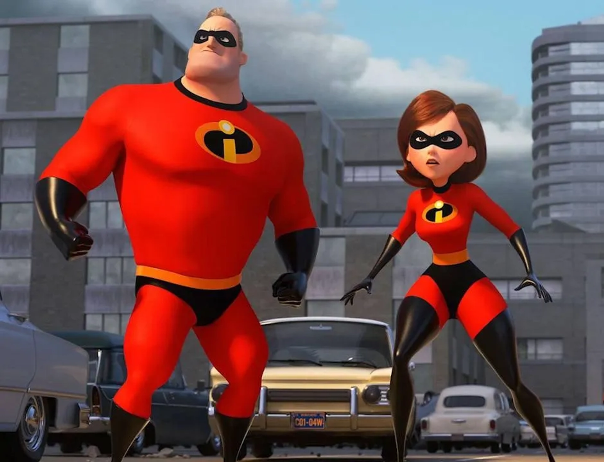 Holly Hunter and Craig T. Nelson in Incredibles 2 (2018)