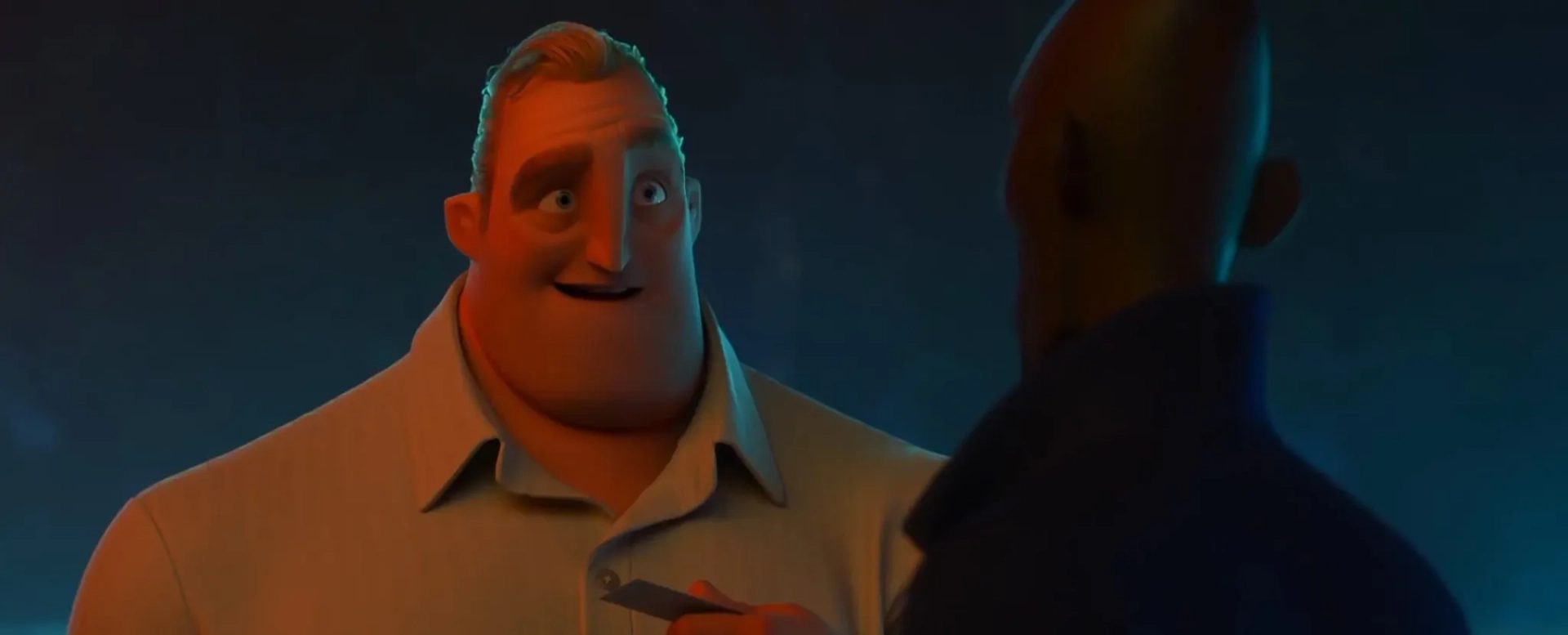 Samuel L. Jackson and Craig T. Nelson in Incredibles 2 (2018)