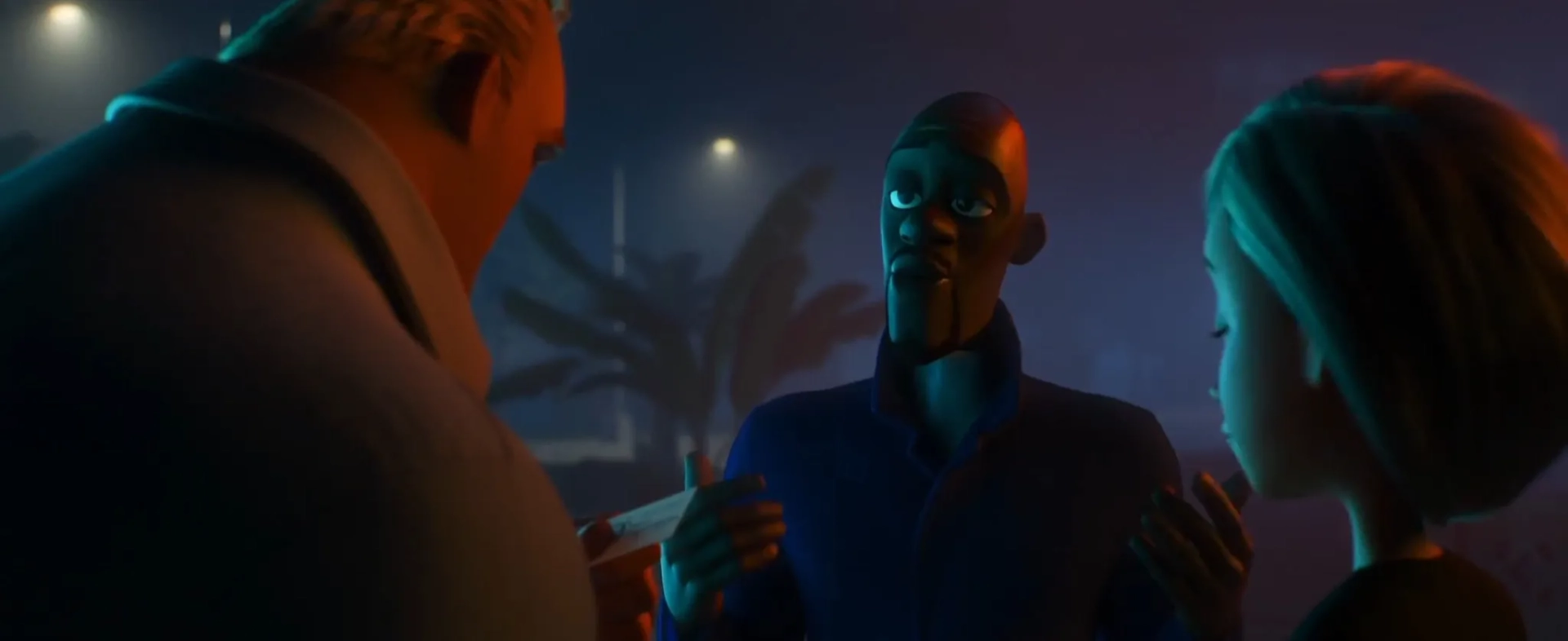 Samuel L. Jackson, Holly Hunter, and Craig T. Nelson in Incredibles 2 (2018)