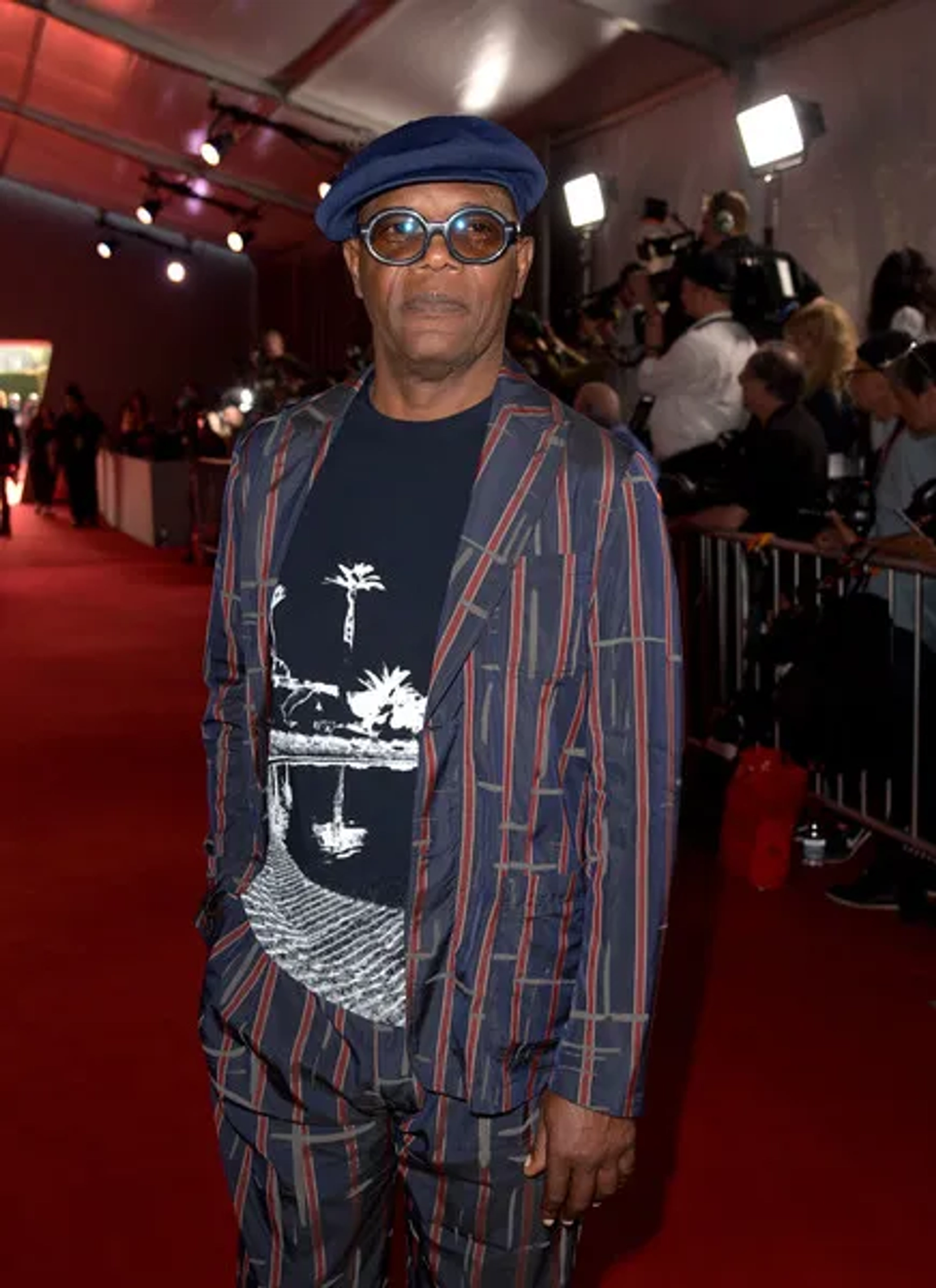 Samuel L. Jackson at an event for Incredibles 2 (2018)