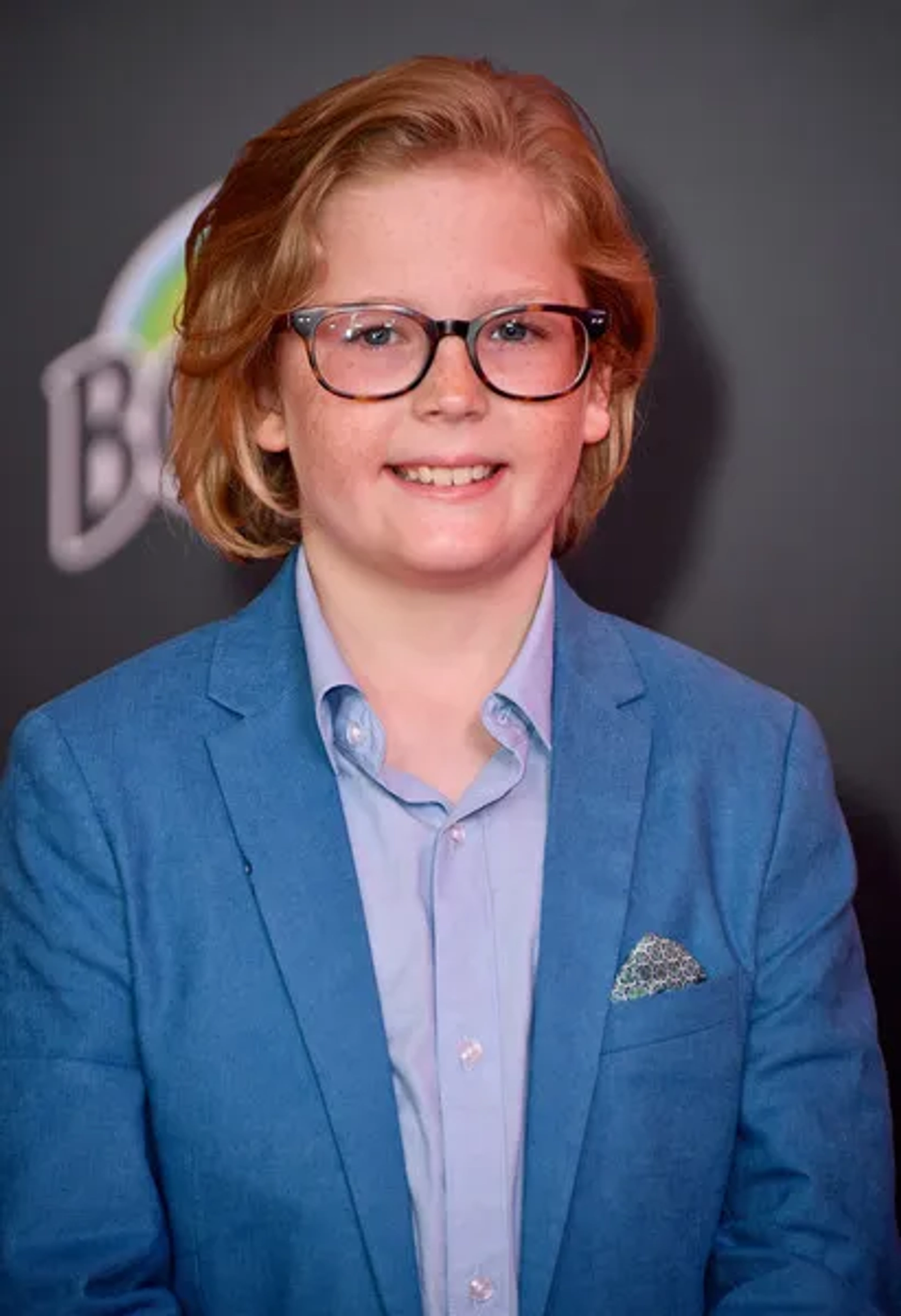 Huck Milner at an event for Incredibles 2 (2018)