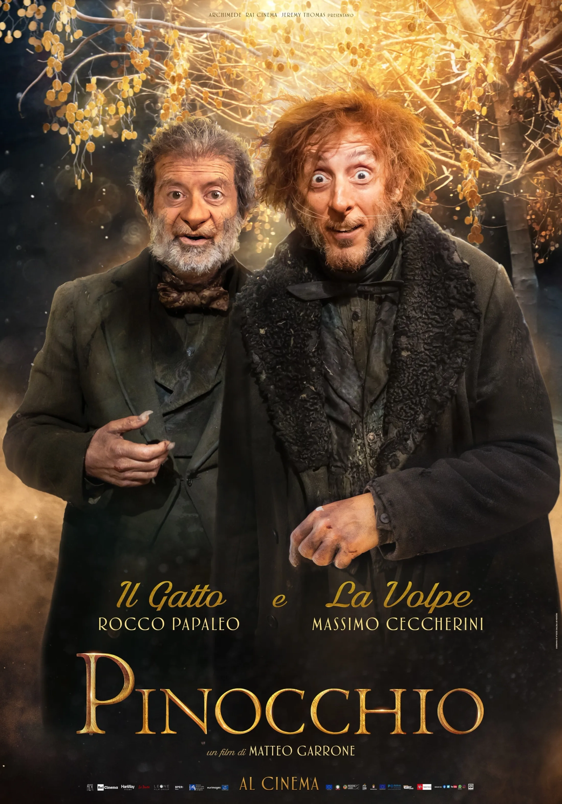 Massimo Ceccherini and Rocco Papaleo in Pinocchio (2019)