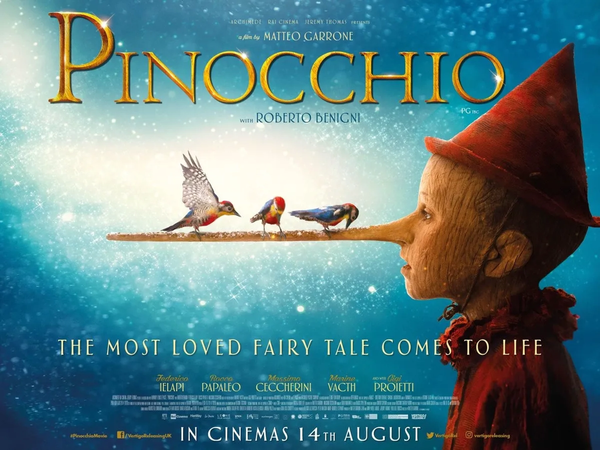 Federico Ielapi in Pinocchio (2019)