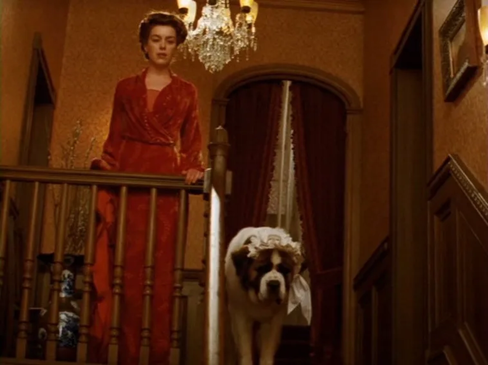 Olivia Williams and Rebel in Peter Pan (2003)