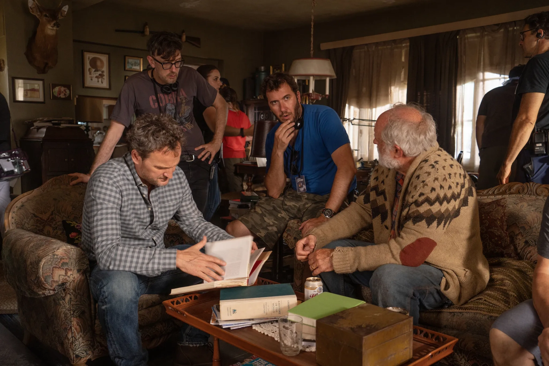 John Lithgow, Jason Clarke, Dennis Widmyer, and Kevin Kölsch in Pet Sematary (2019)