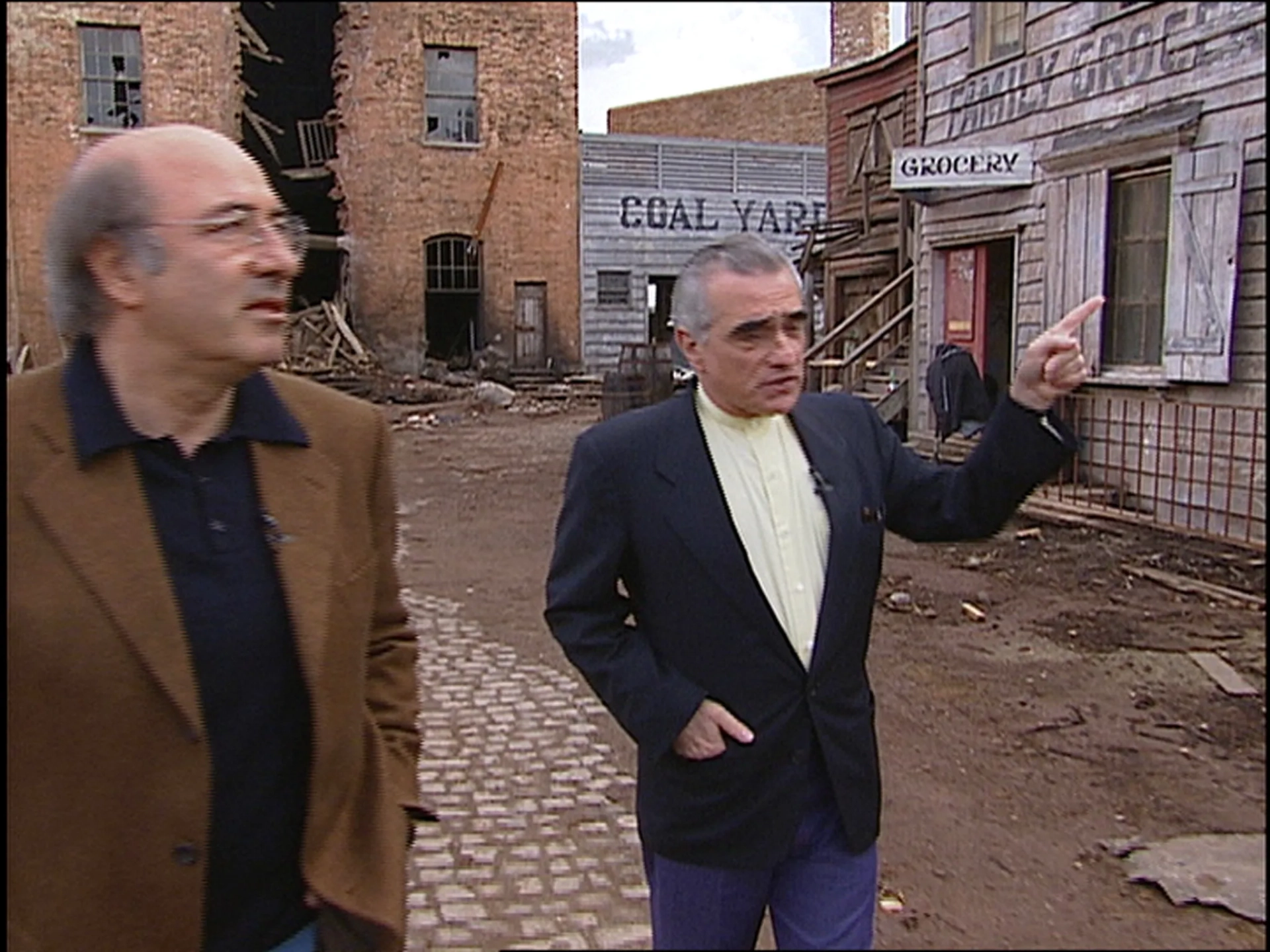 Martin Scorsese and Dante Ferretti in Gangs of New York (2002)