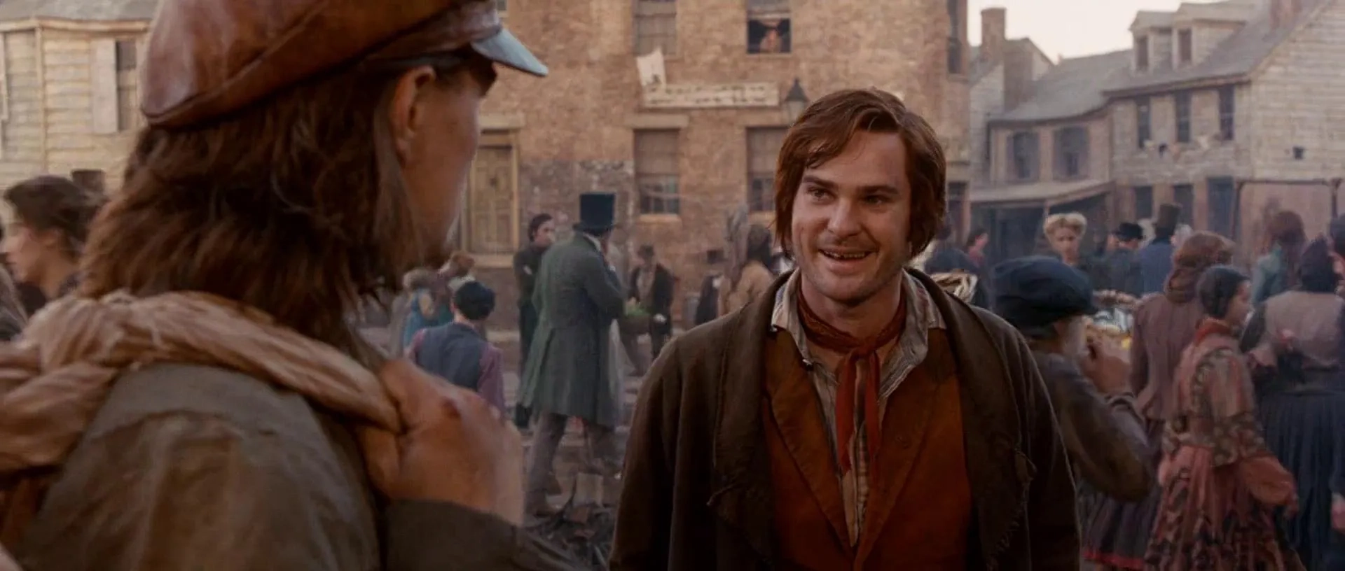 Leonardo DiCaprio and Henry Thomas in Gangs of New York (2002)