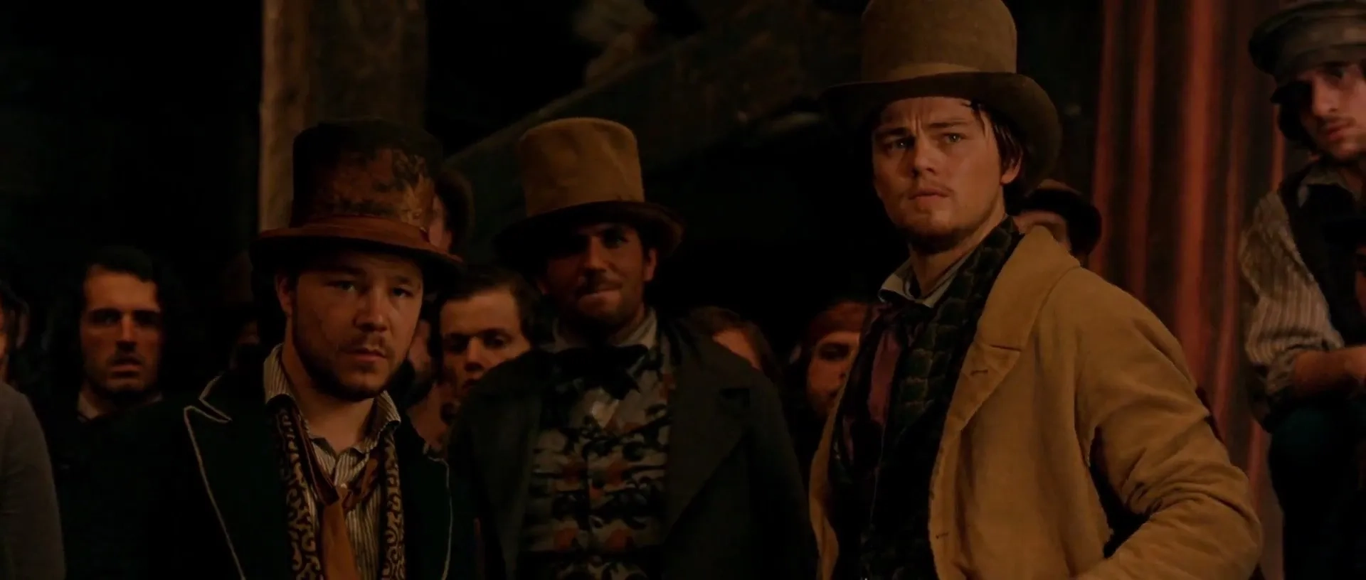 Leonardo DiCaprio and Stephen Graham in Gangs of New York (2002)