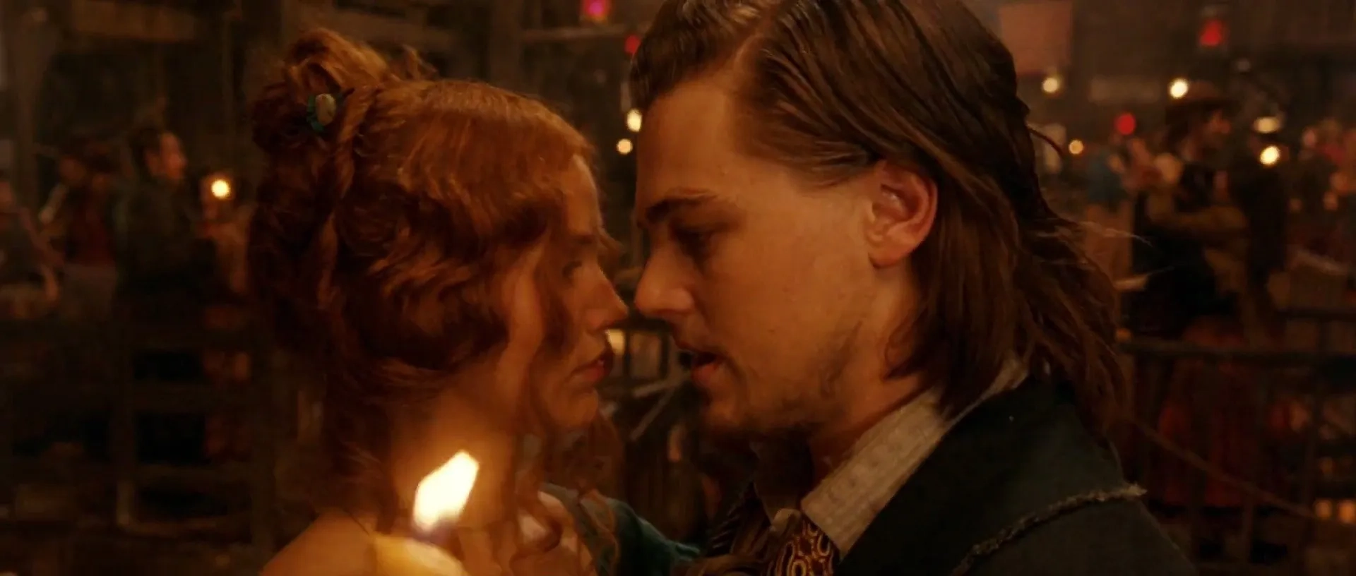 Leonardo DiCaprio and Cameron Diaz in Gangs of New York (2002)