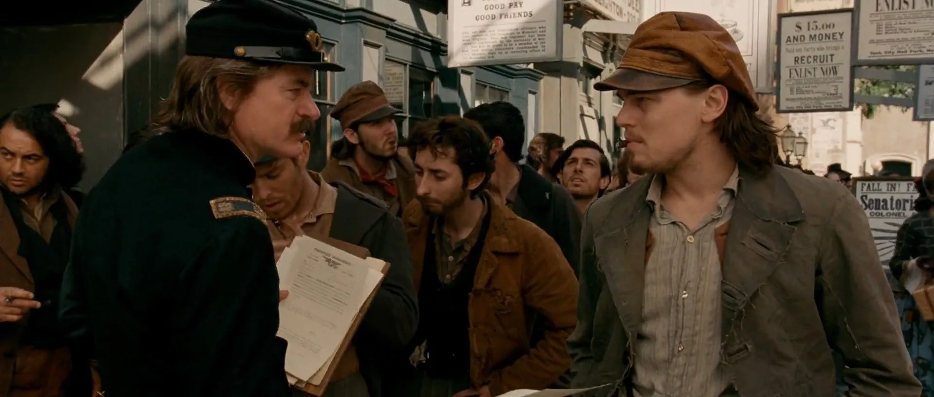 Leonardo DiCaprio in Gangs of New York (2002)