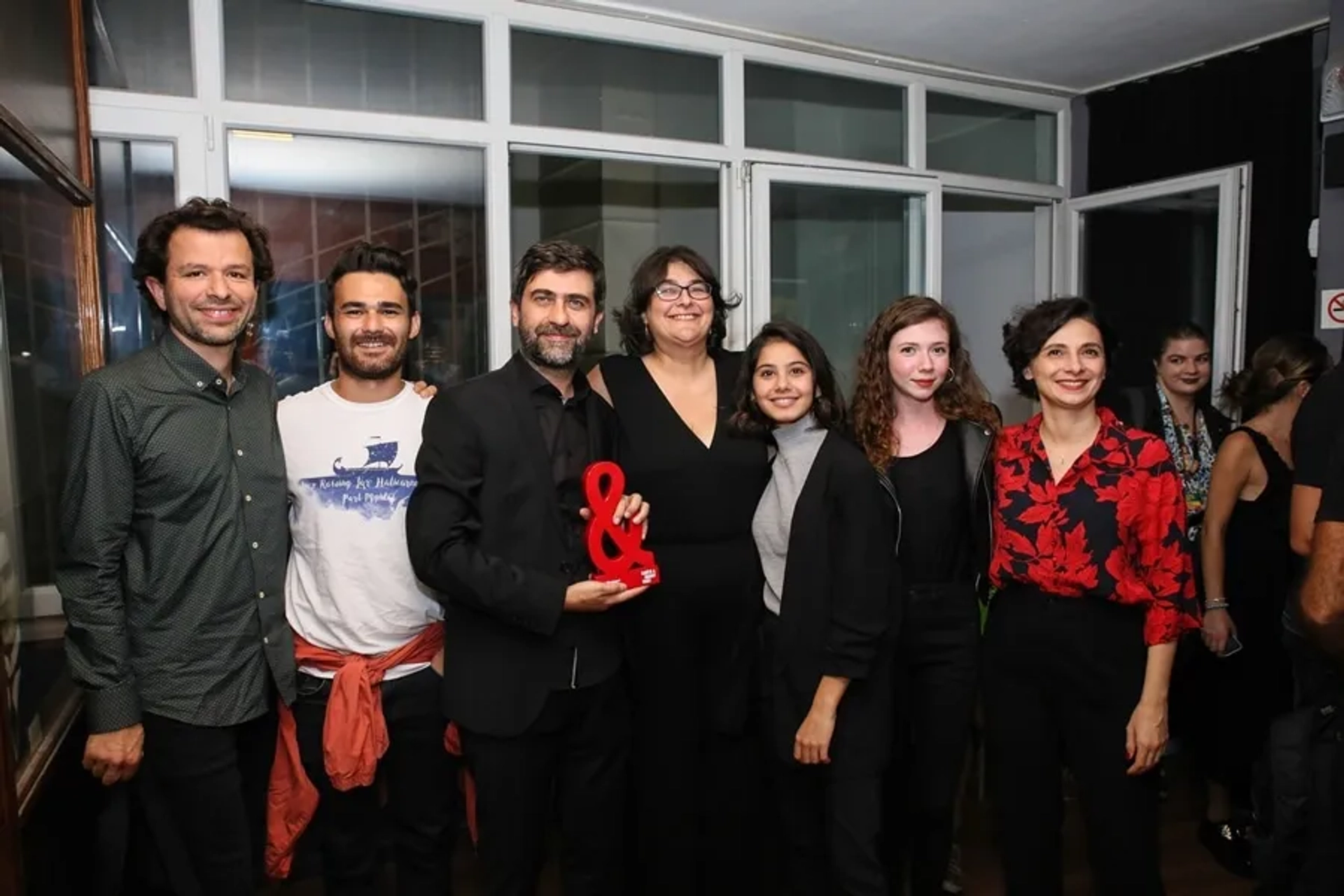 Helin Kandemir, Emin Alper, Ece Yüksel, and Kayhan Açikgöz at an event for A Tale of Three Sisters (2019)