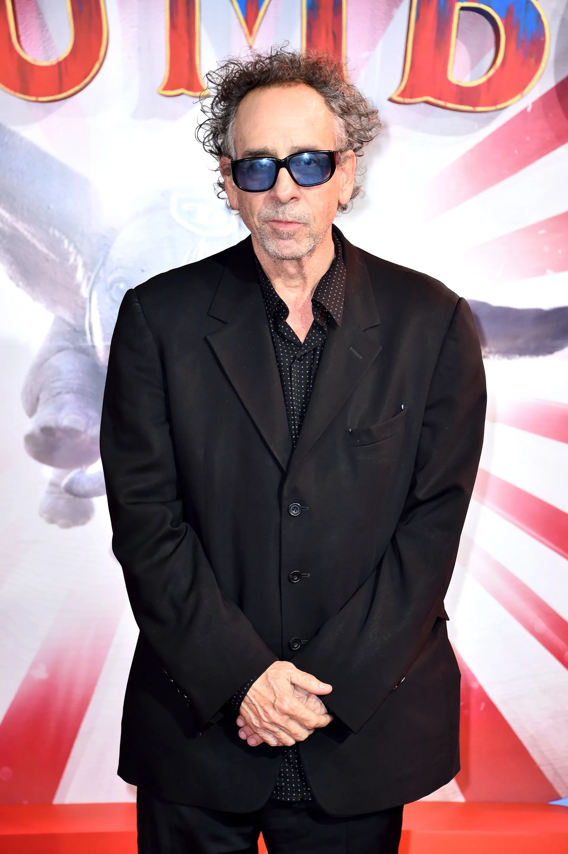 Tim Burton at an event for Dumbo (2019)