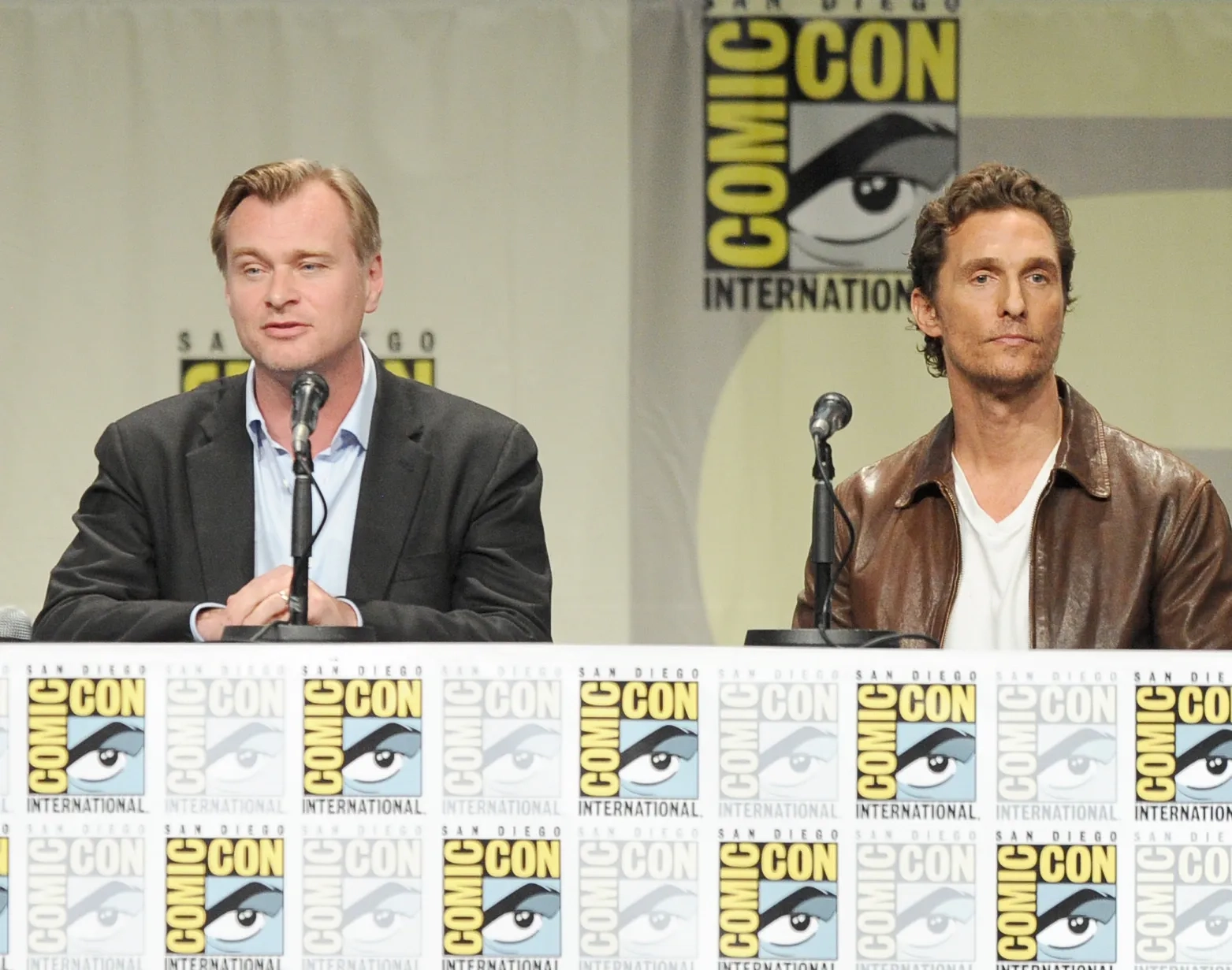 Matthew McConaughey and Christopher Nolan at an event for Interstellar (2014)