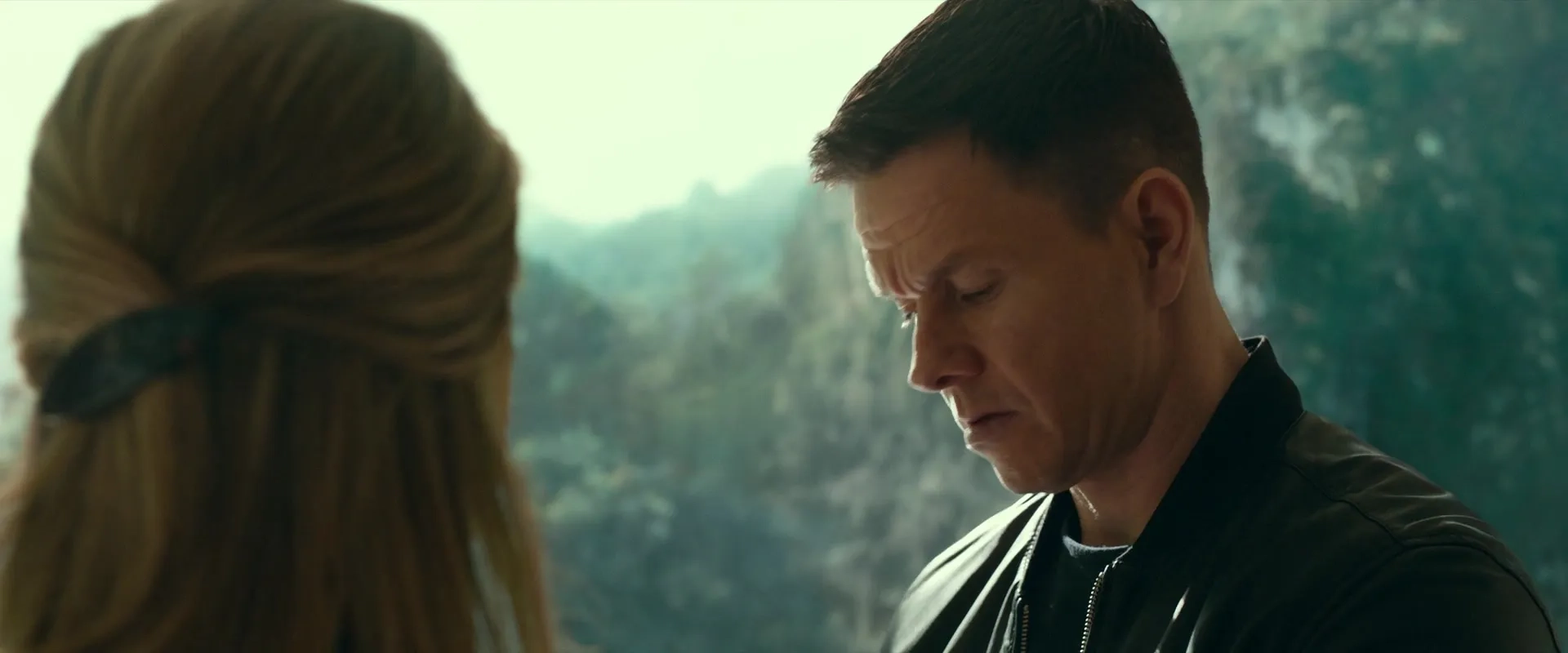 Mark Wahlberg and Sophie Cookson in Infinite (2021)