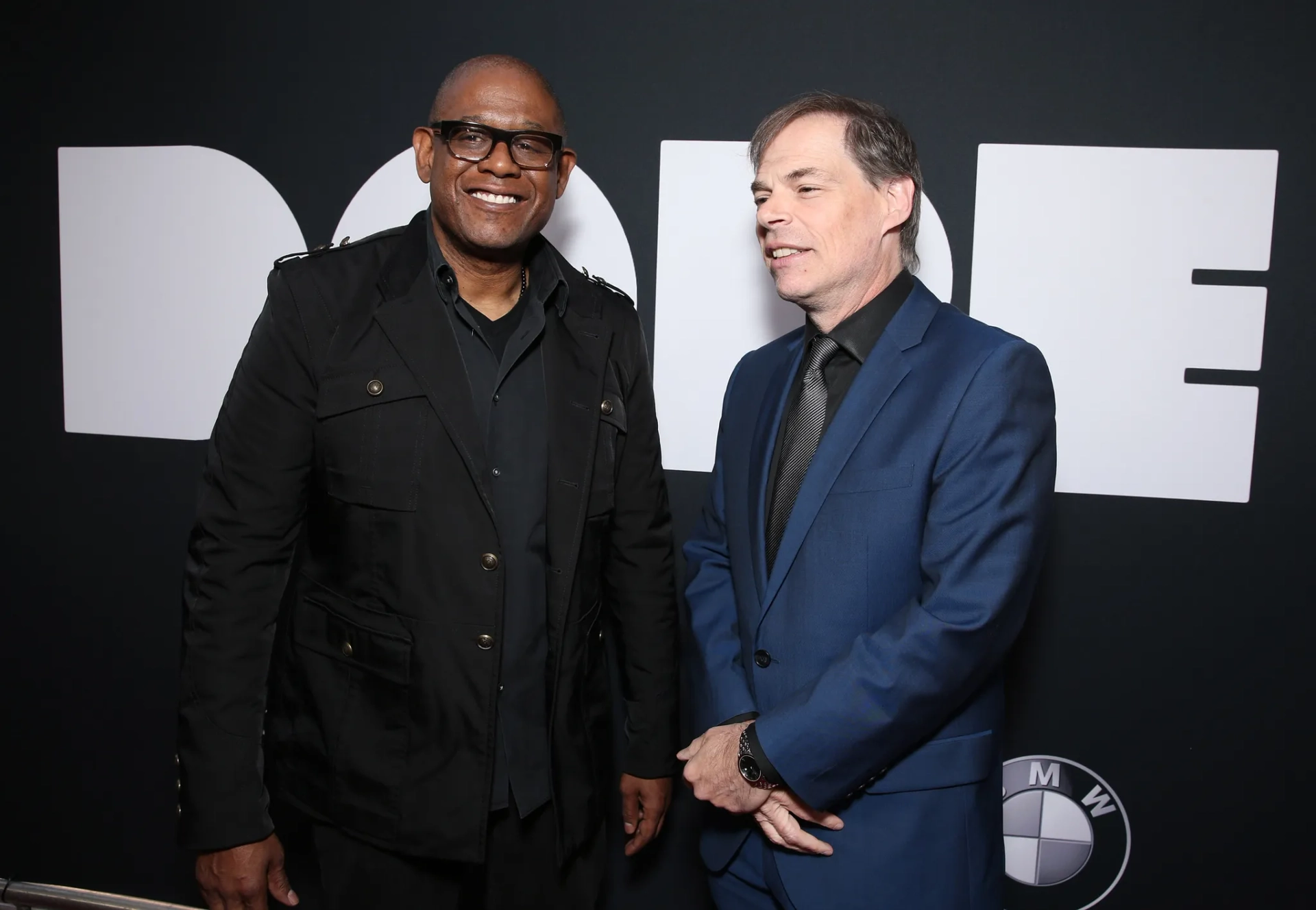 Forest Whitaker and Tom Ortenberg at an event for Dope (2015)