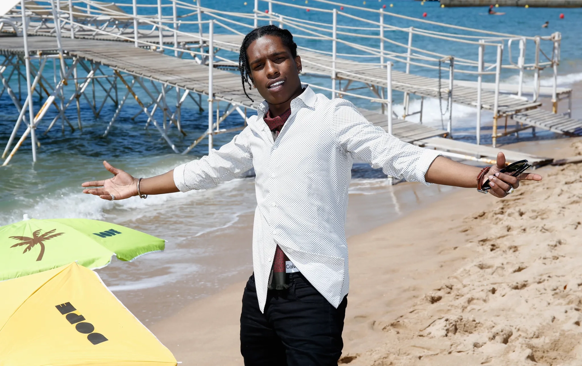 A$AP Rocky at an event for Dope (2015)