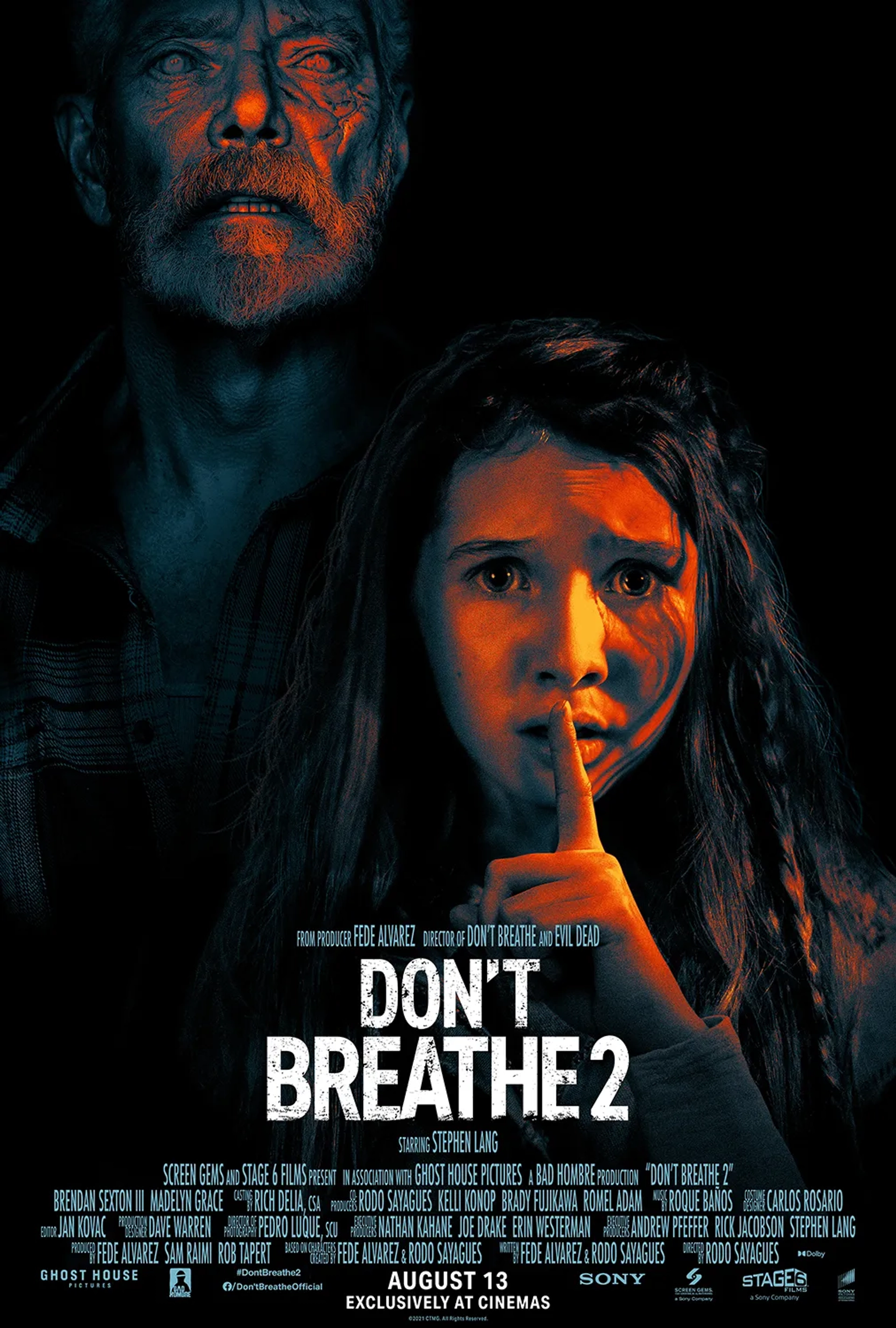 Stephen Lang and Madelyn Grace in Don't Breathe 2 (2021)