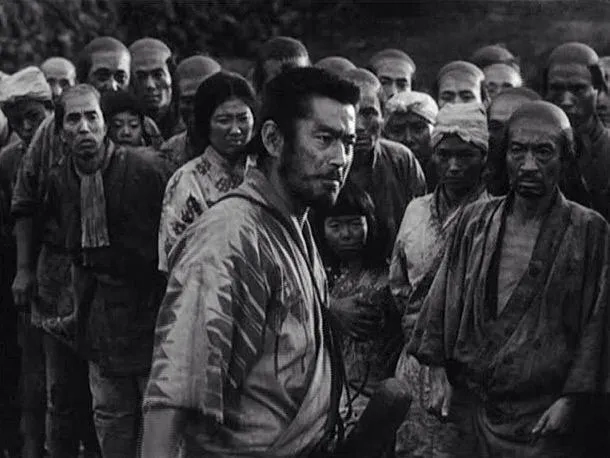 Toshirô Mifune in Seven Samurai (1954)
