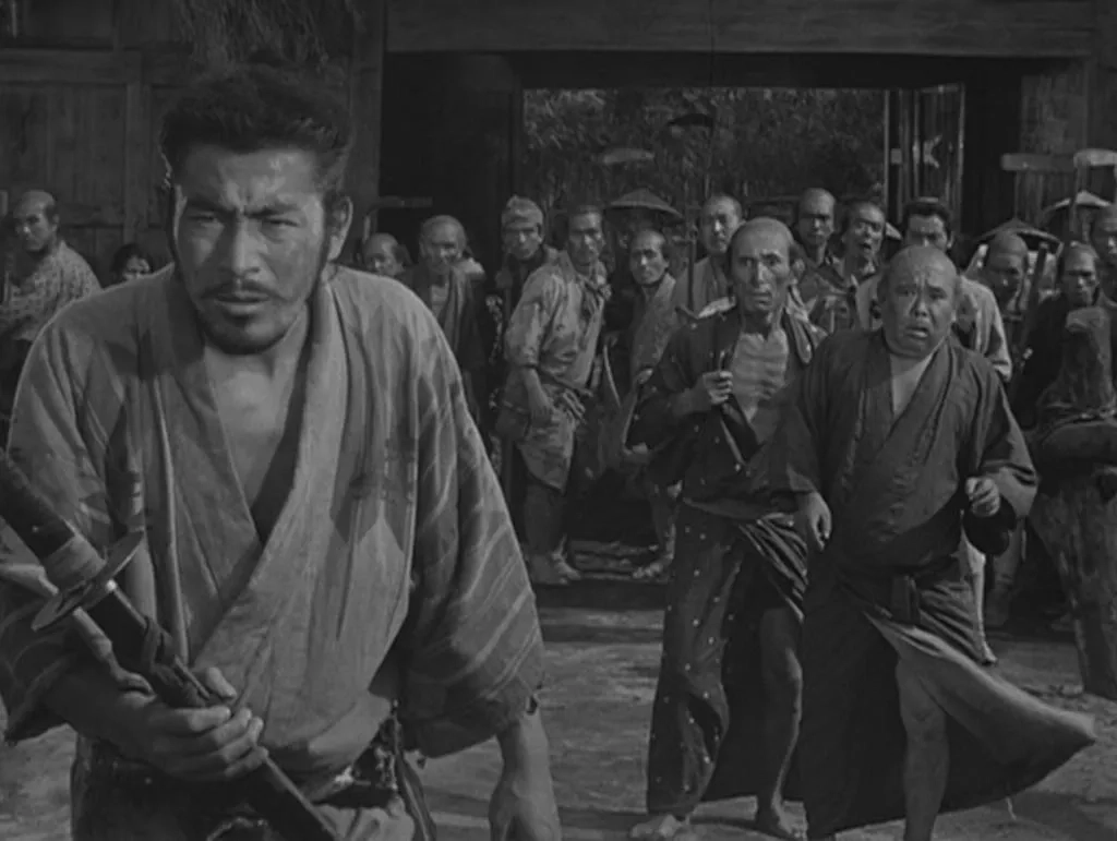 Toshirô Mifune in Seven Samurai (1954)