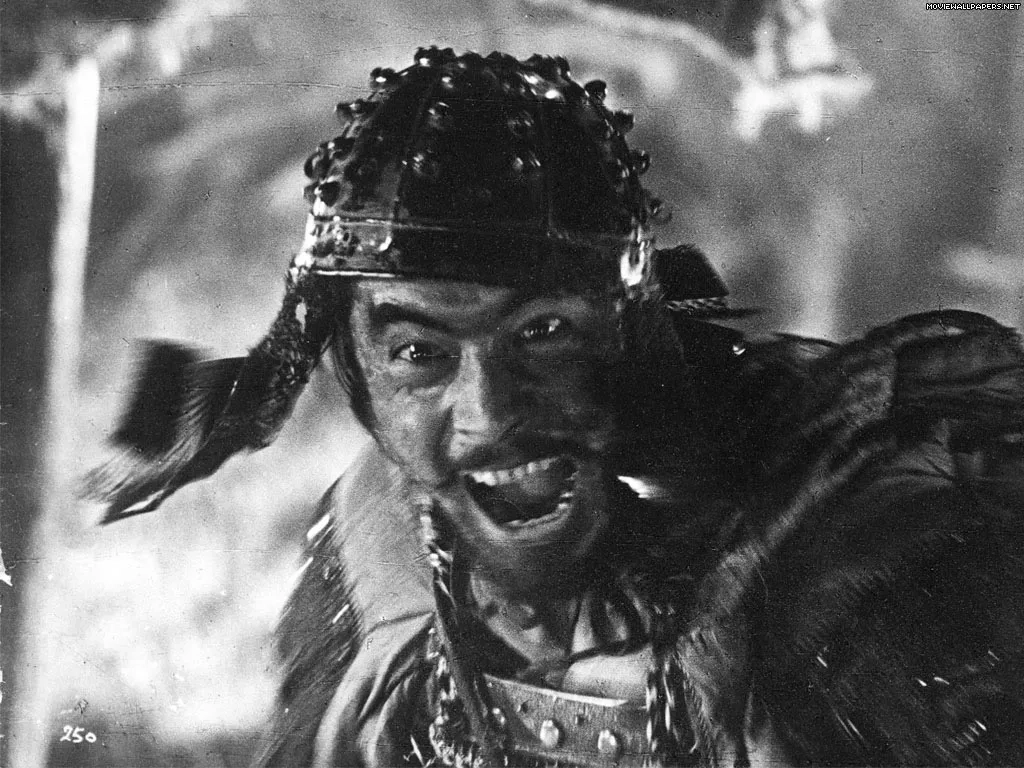Toshirô Mifune in Seven Samurai (1954)