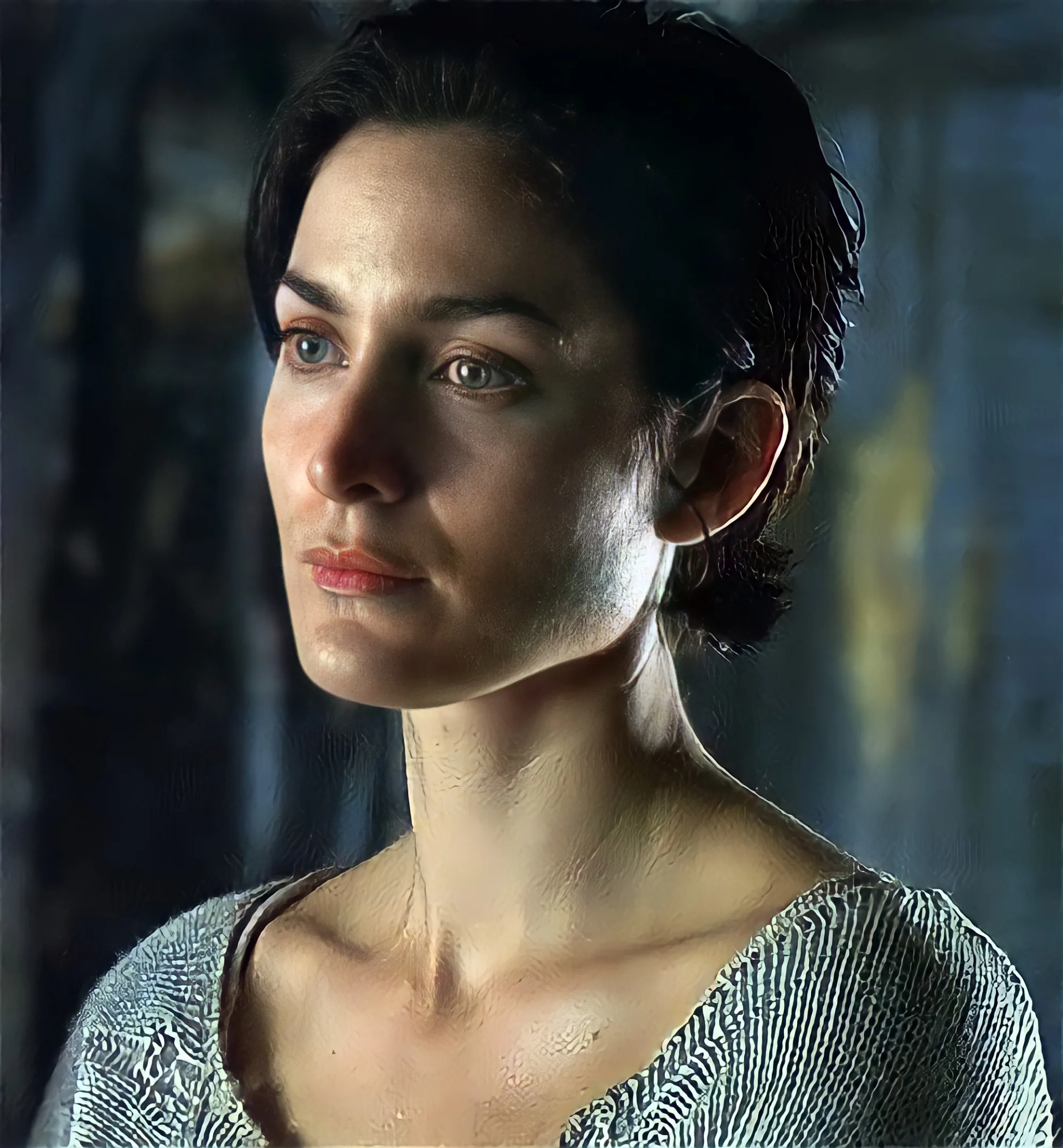 Carrie-Anne Moss in The Matrix (1999)